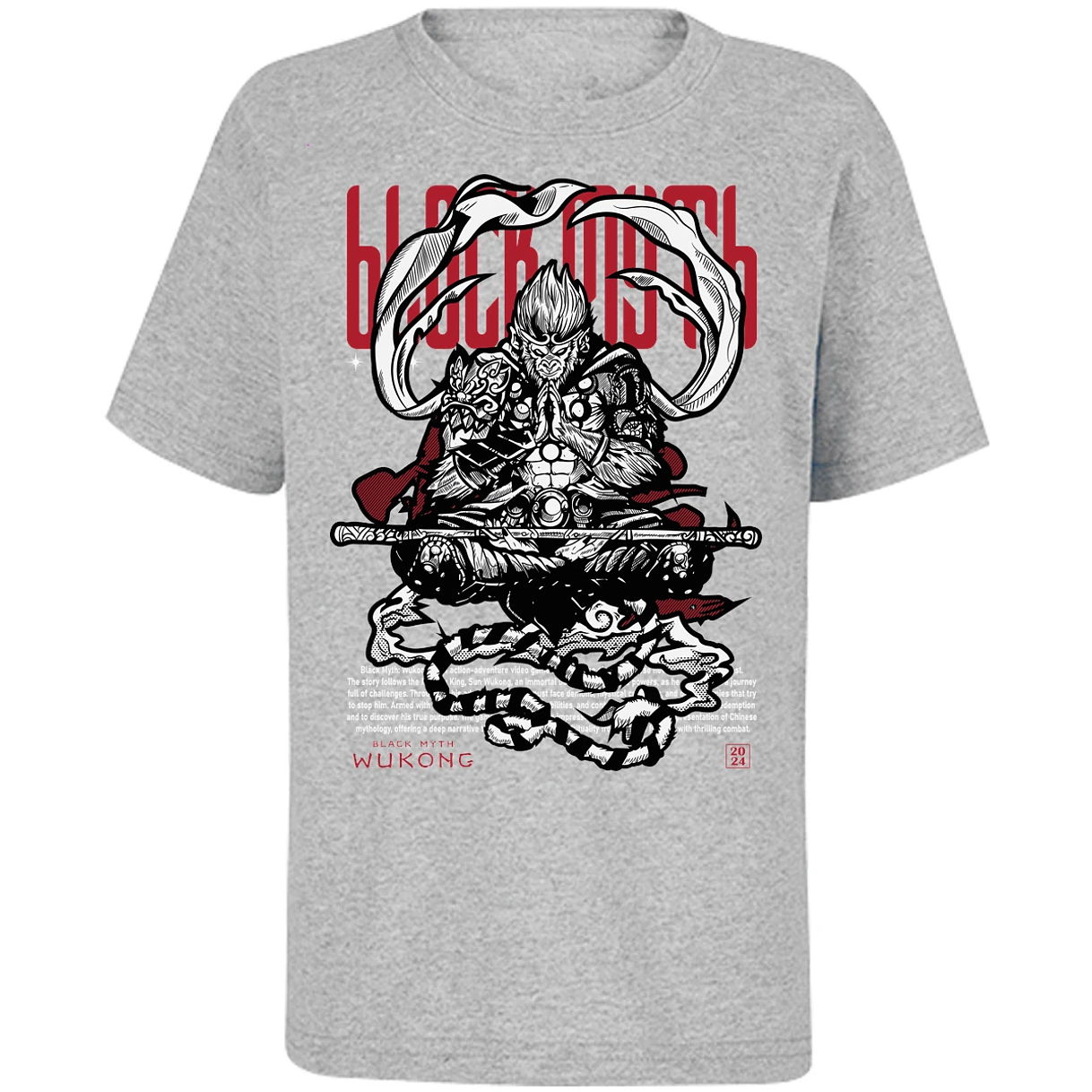Playera Black Myth Wokong Black Myth Wokong para Niño 2