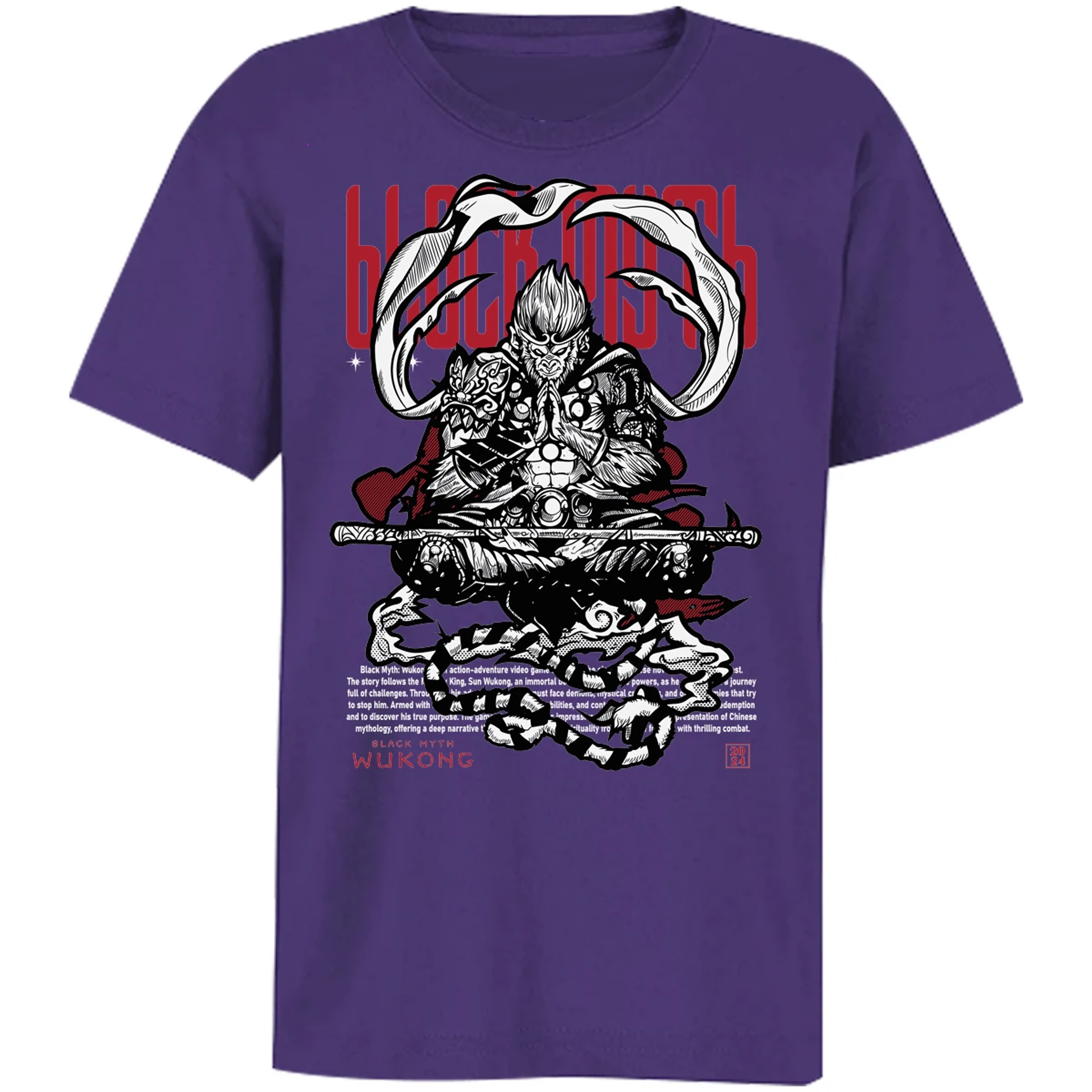 Playera Black Myth Wokong Black Myth Wokong para Niño 8