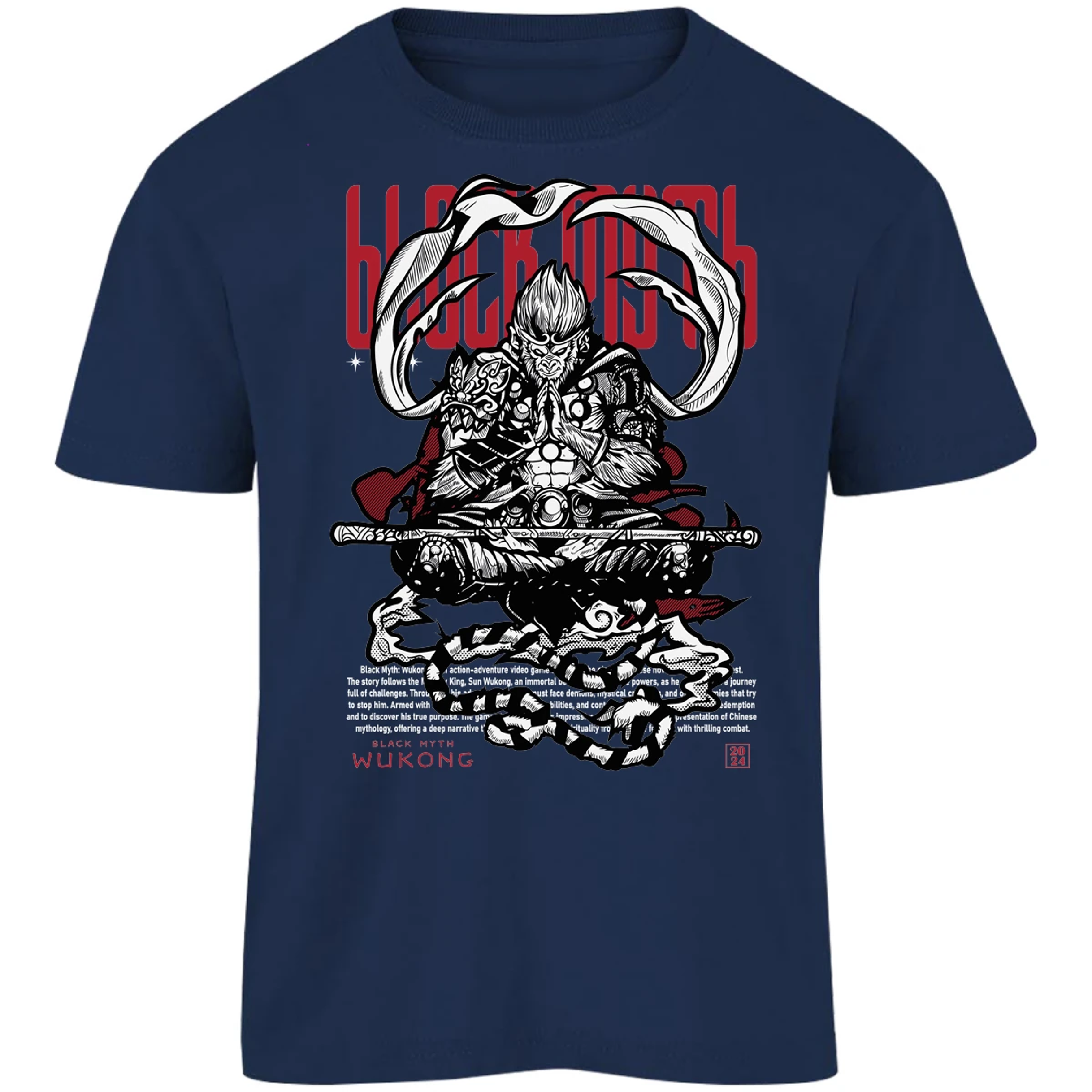 Playera Black Myth Wokong Black Myth Wokong para Niño 16