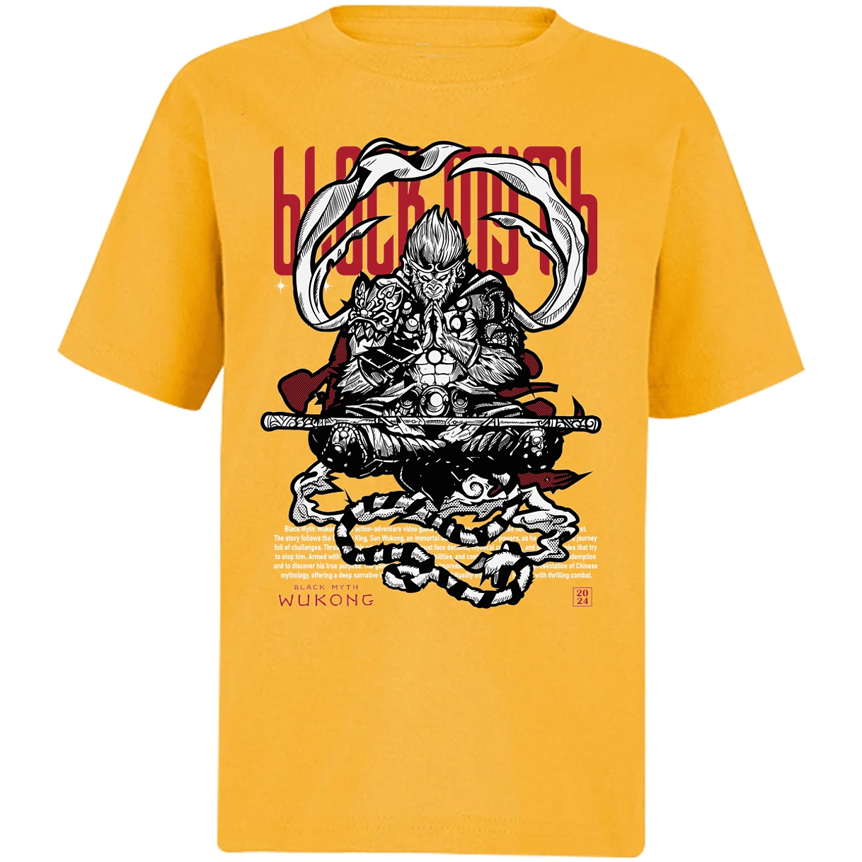 Playera Black Myth Wokong Black Myth Wokong para Niño 17