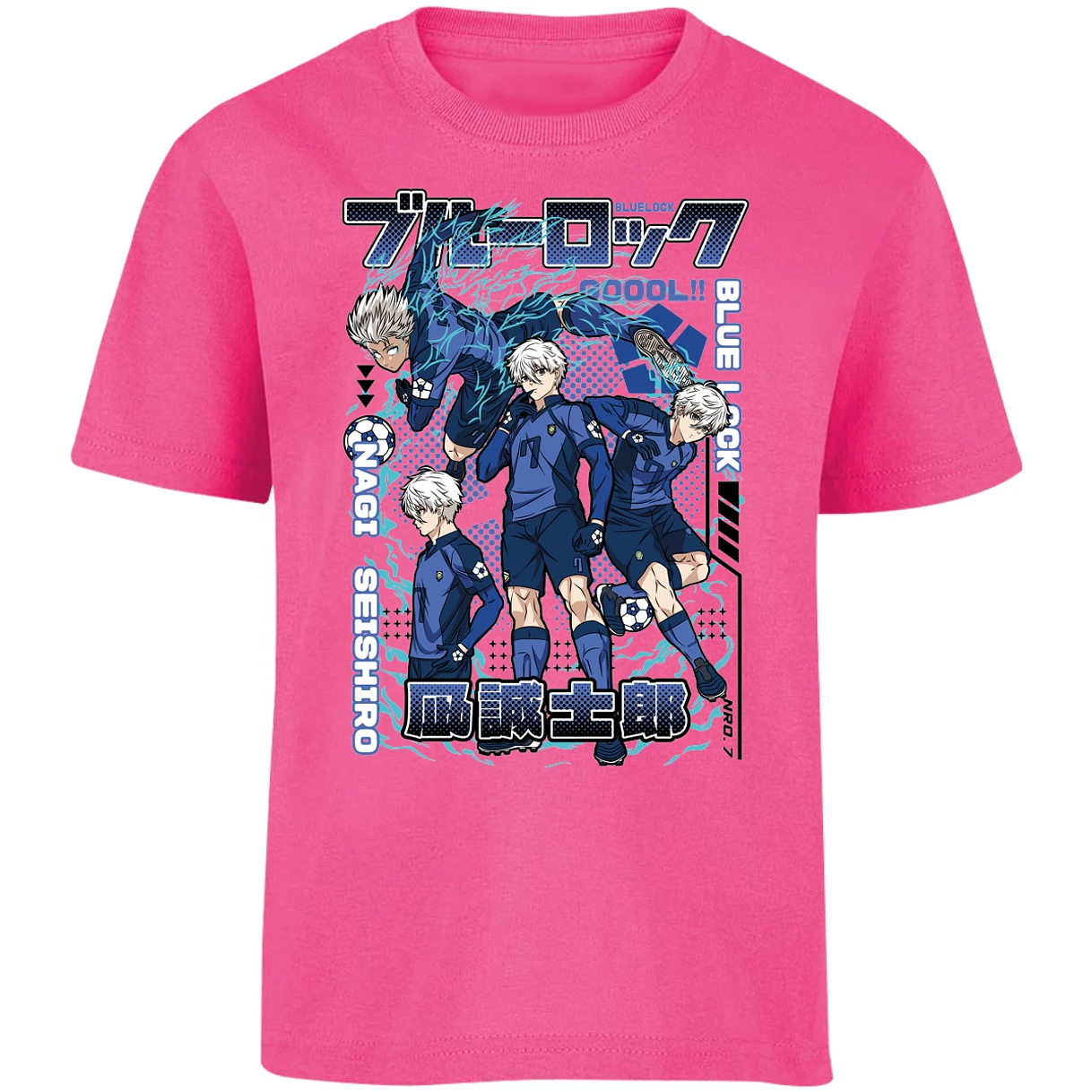 Playera Blue Lock Nagi Blue Lock para Niño 1