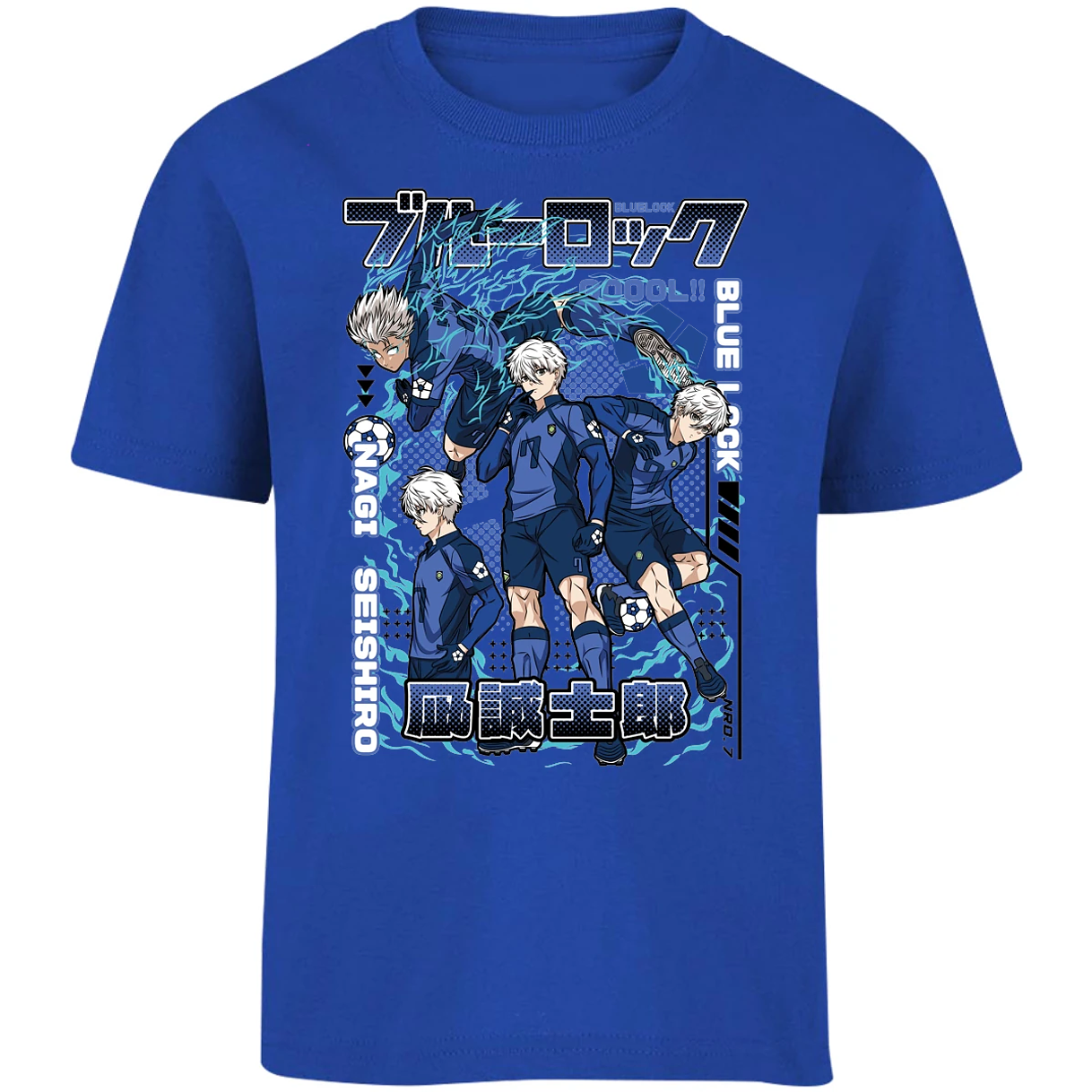 Playera Blue Lock Nagi Blue Lock para Niño 11