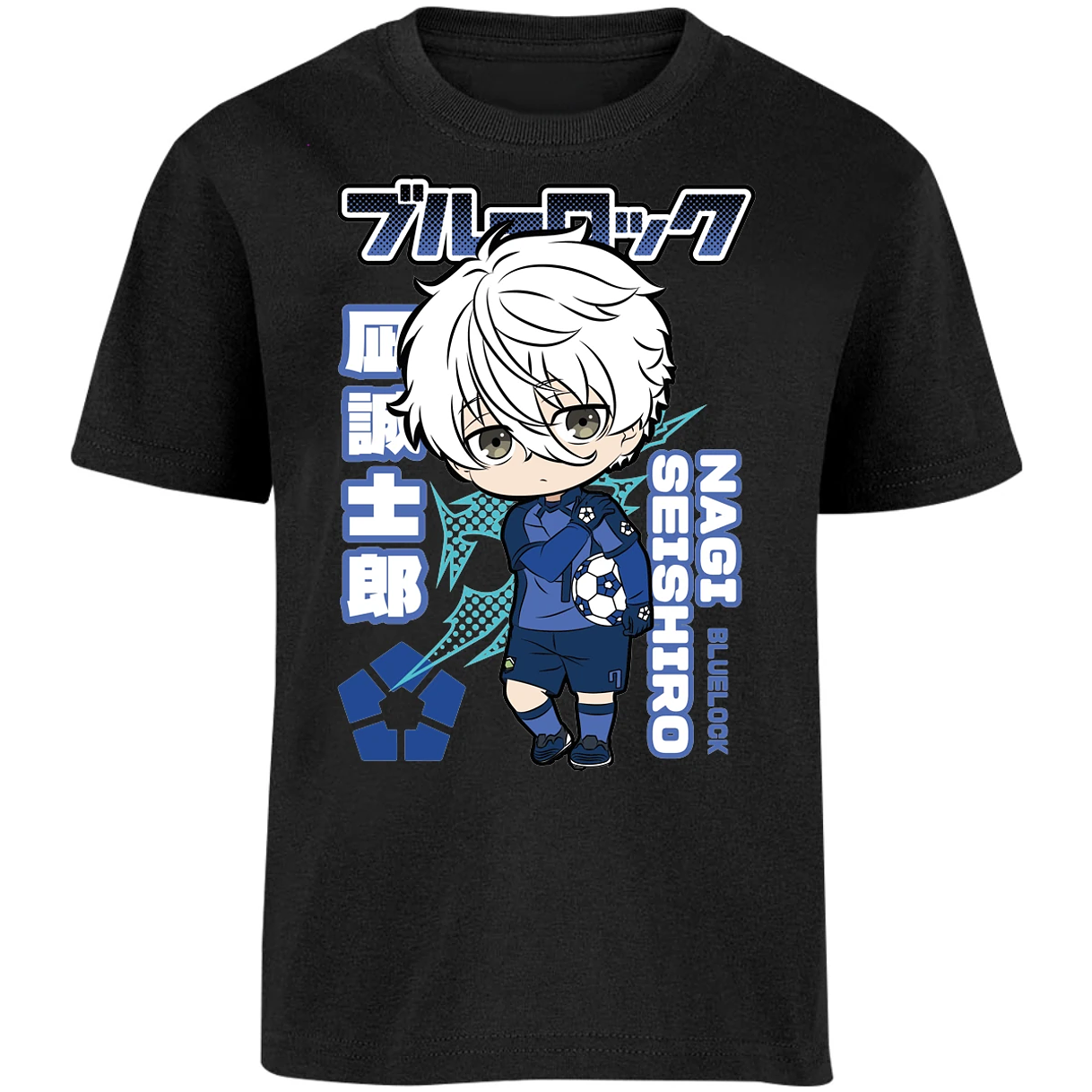 Playera Blue Lock Nagi Chibi Blue Lock para Niño 10