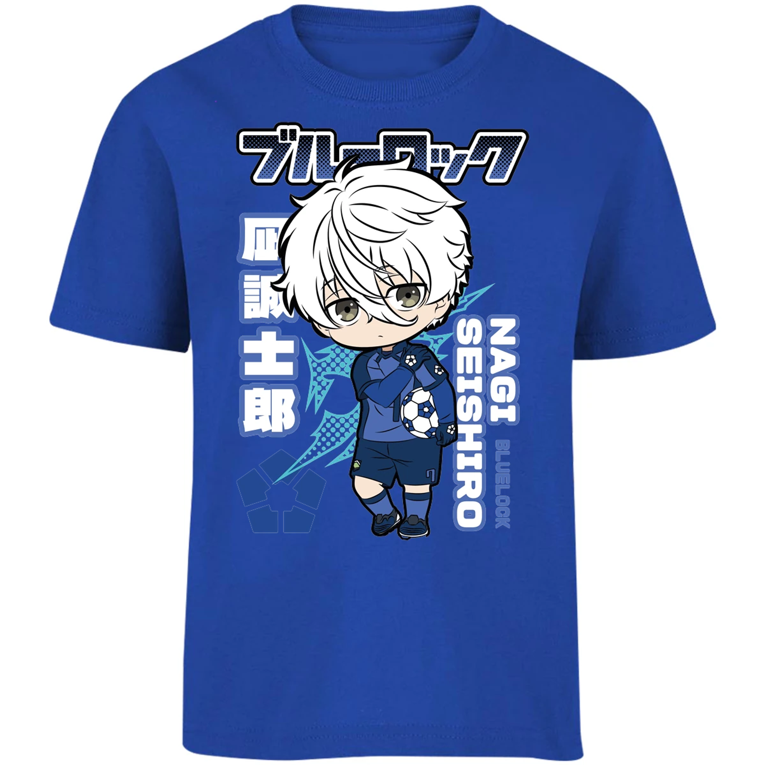 Playera Blue Lock Nagi Chibi Blue Lock para Niño 15