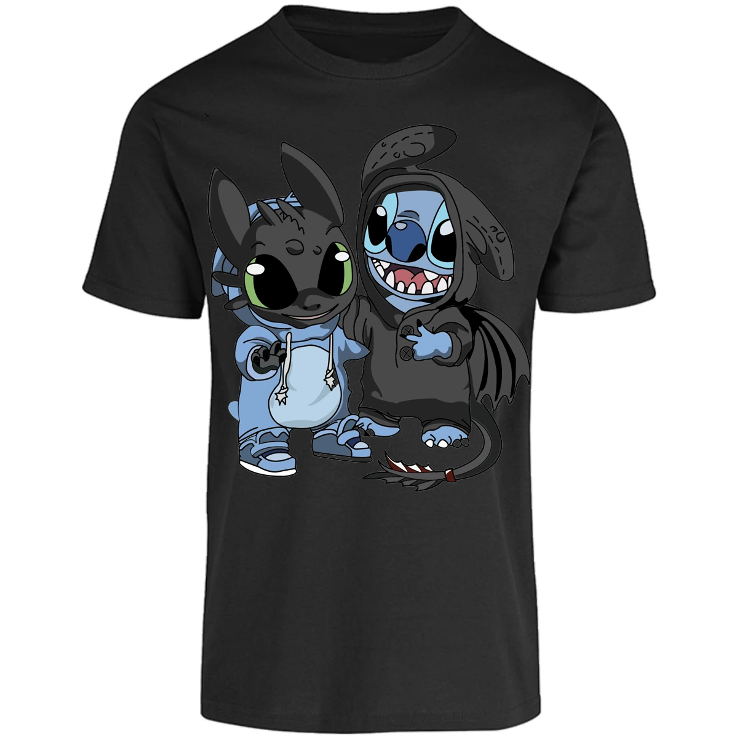 Playera Como Entrenar Dragon Stitch Con Chimuelo para Adulto 15