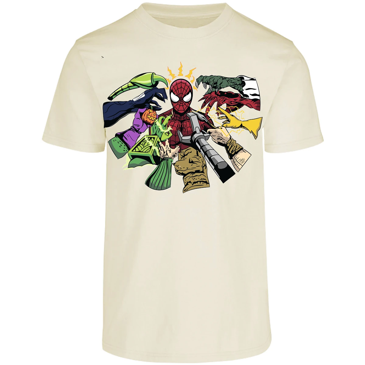 Playera Es De Series Y Peliculas Spiderman Manos Villanas para Adulto 6