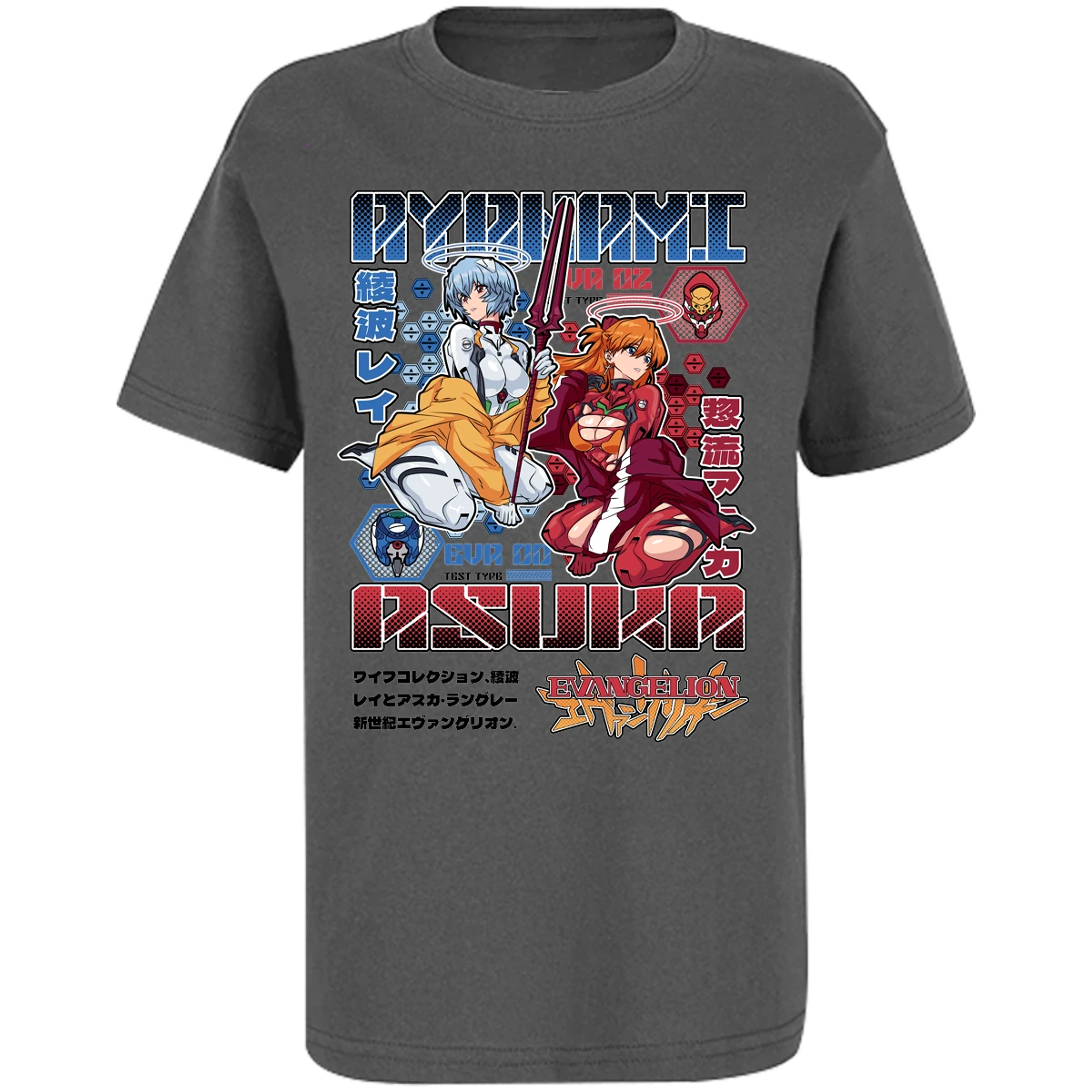 Playera Evangelion Evangelion Anime para Niño 14