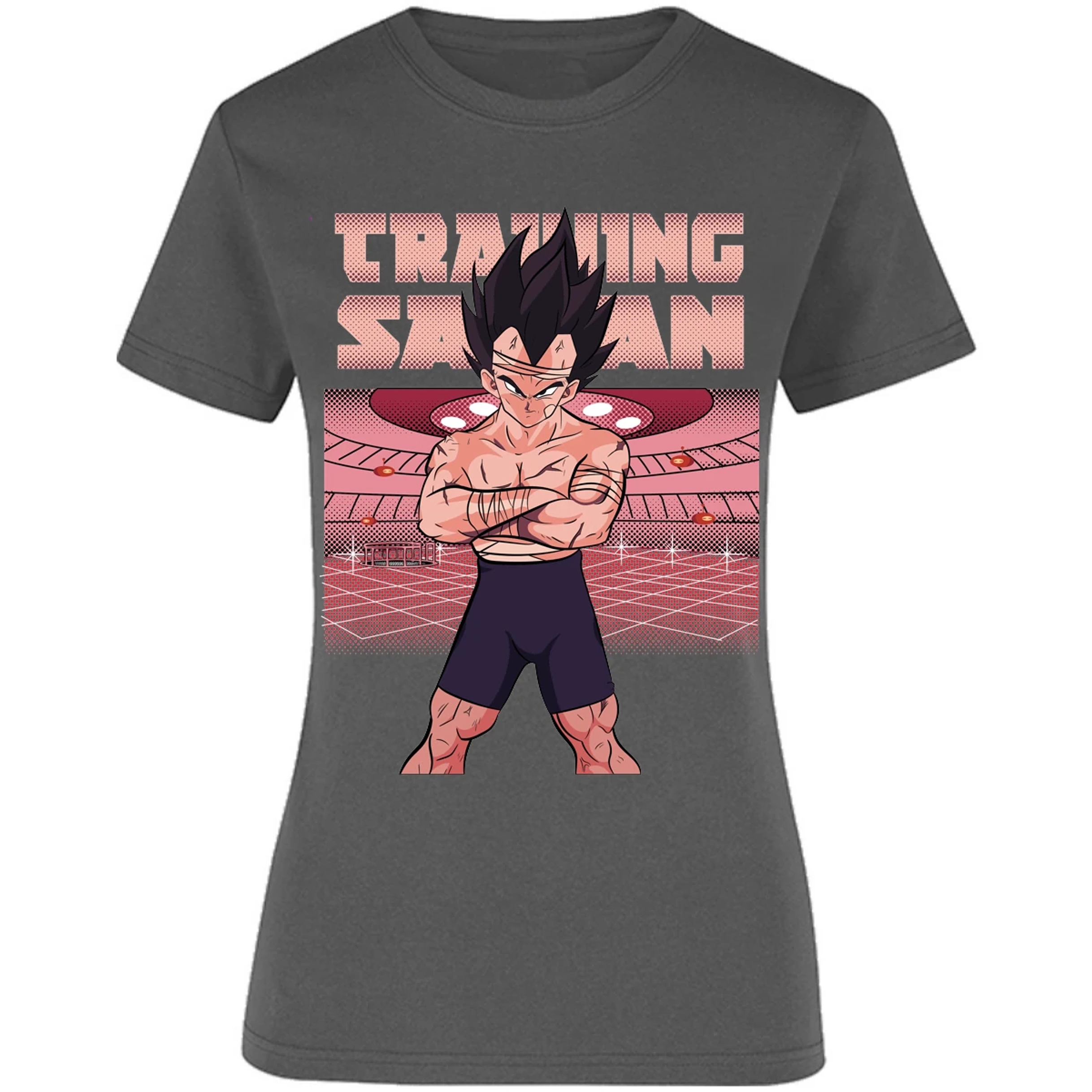 Blusa Dragon Ball Vegeta Training Blusa para Mujer 3