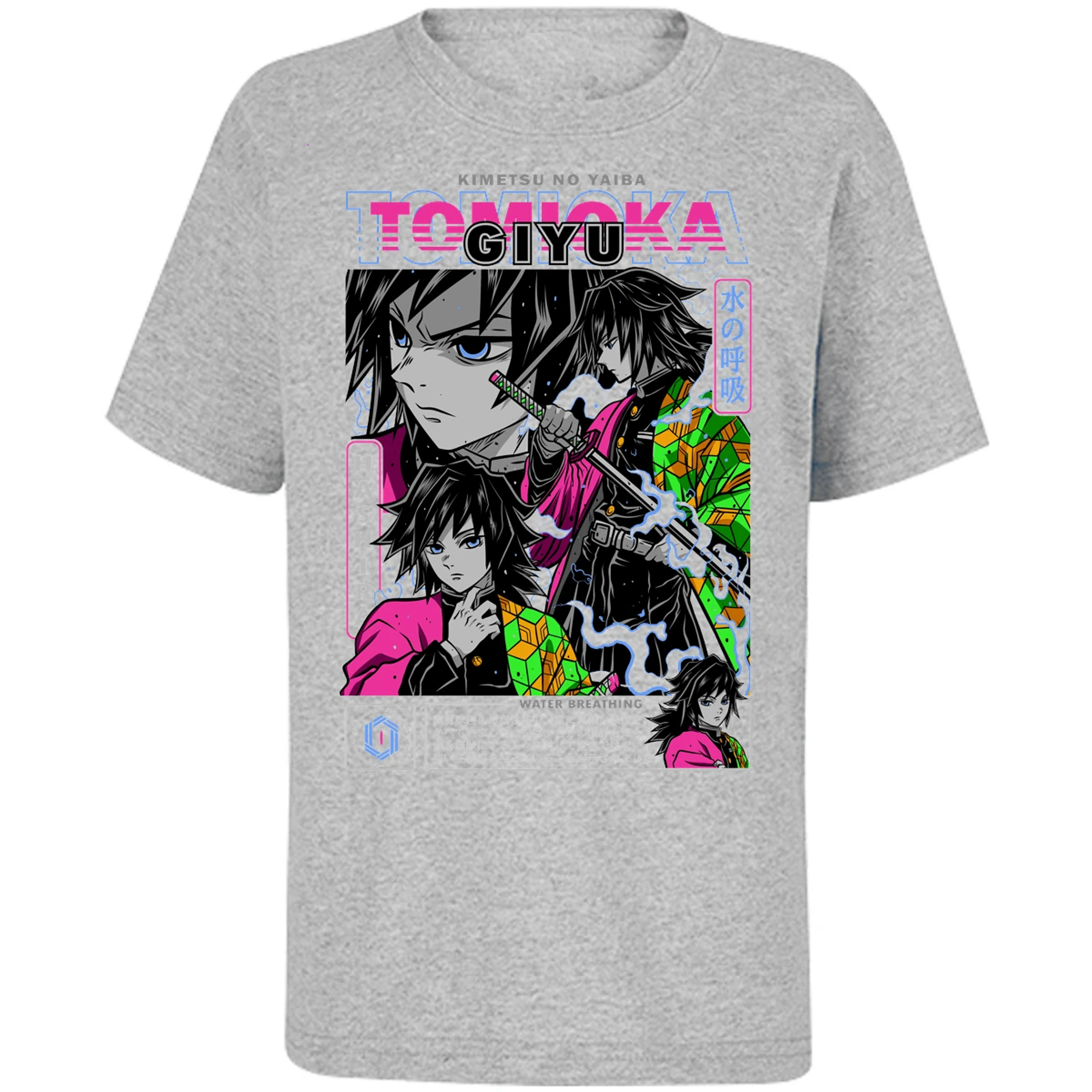 Playera Demon Slayer Tomioka para Niño 1