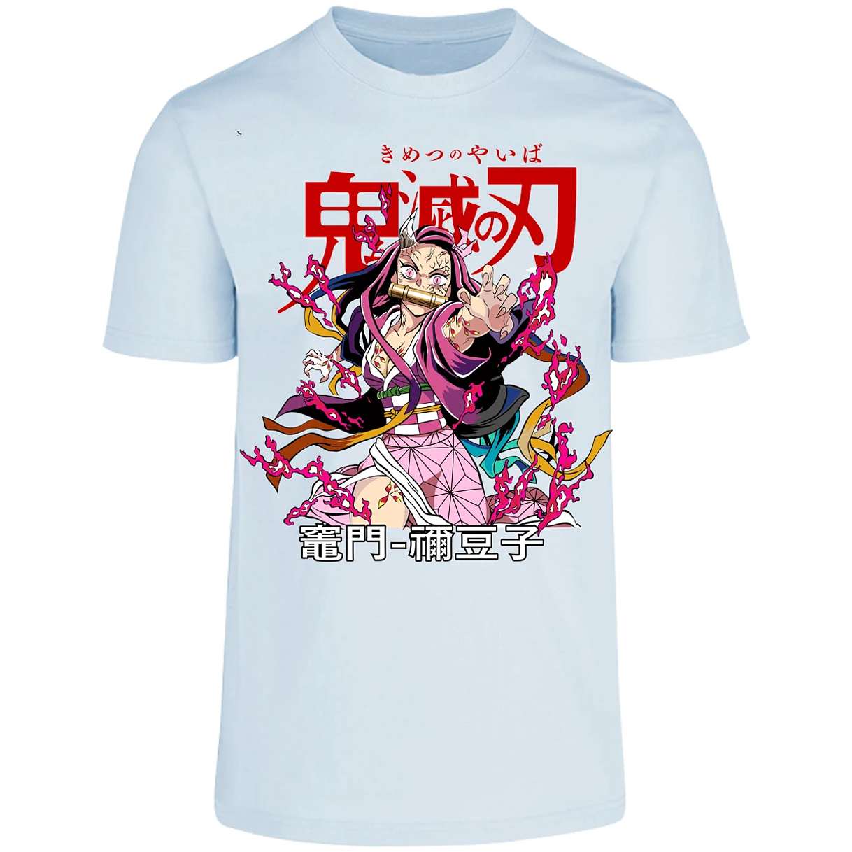 Playera Demon Slayer Nezuko Demon Anime para Adulto 24