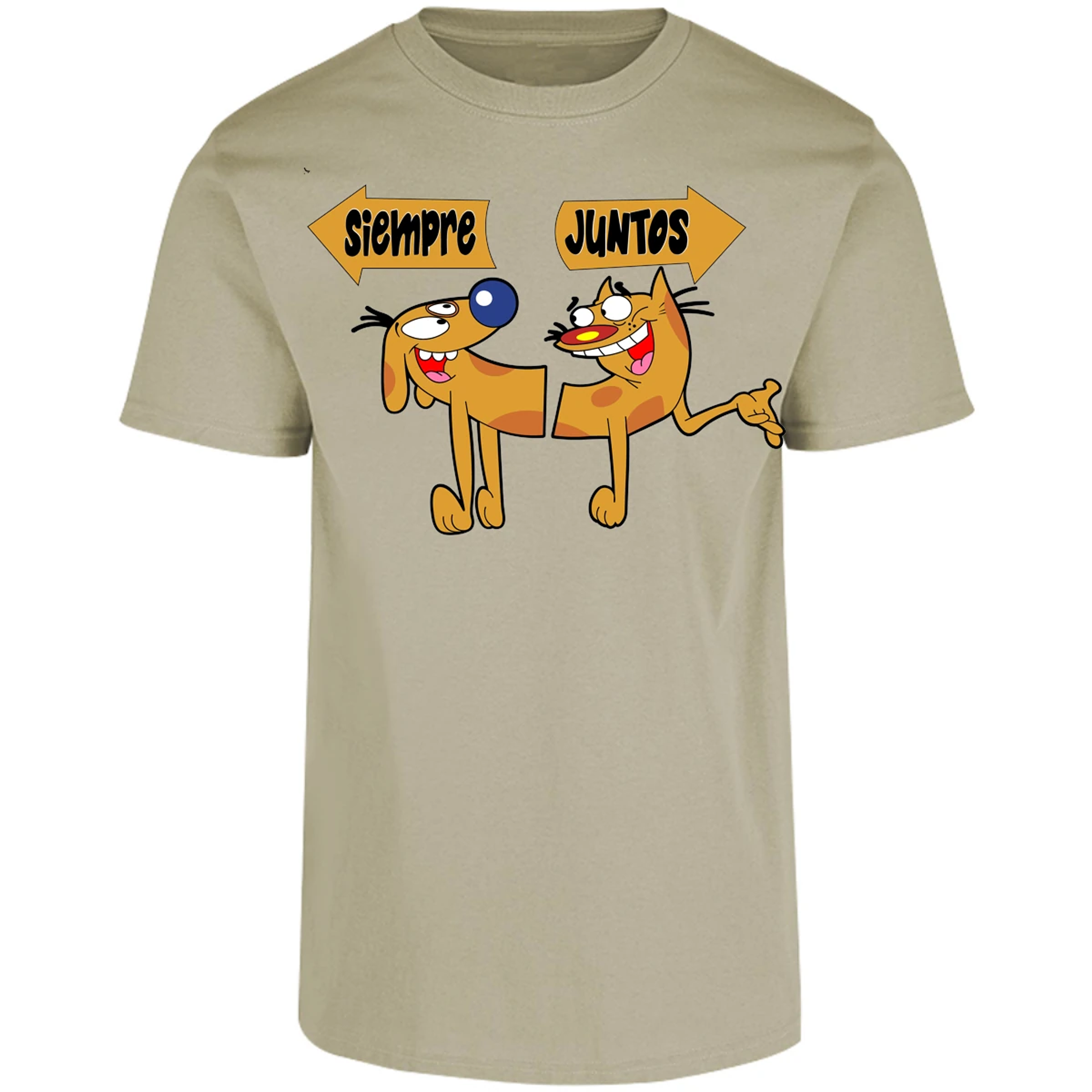 Playera Es De Series Y Peliculas Catdog para Adulto 23
