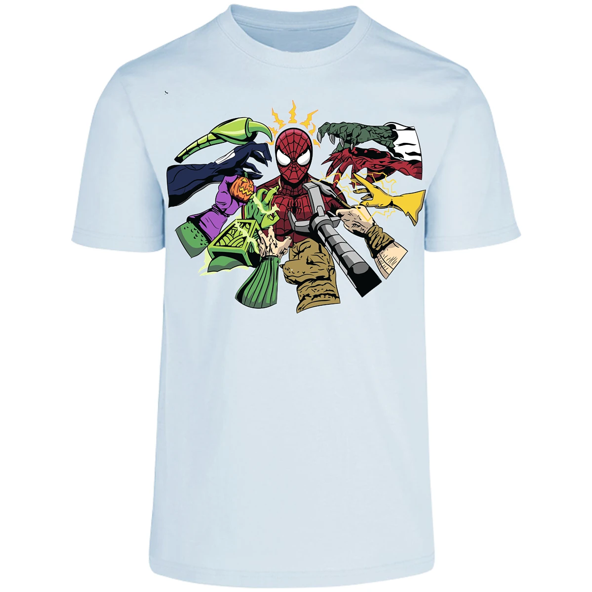 Playera Es De Series Y Peliculas Spiderman Manos Villanas para Adulto 14