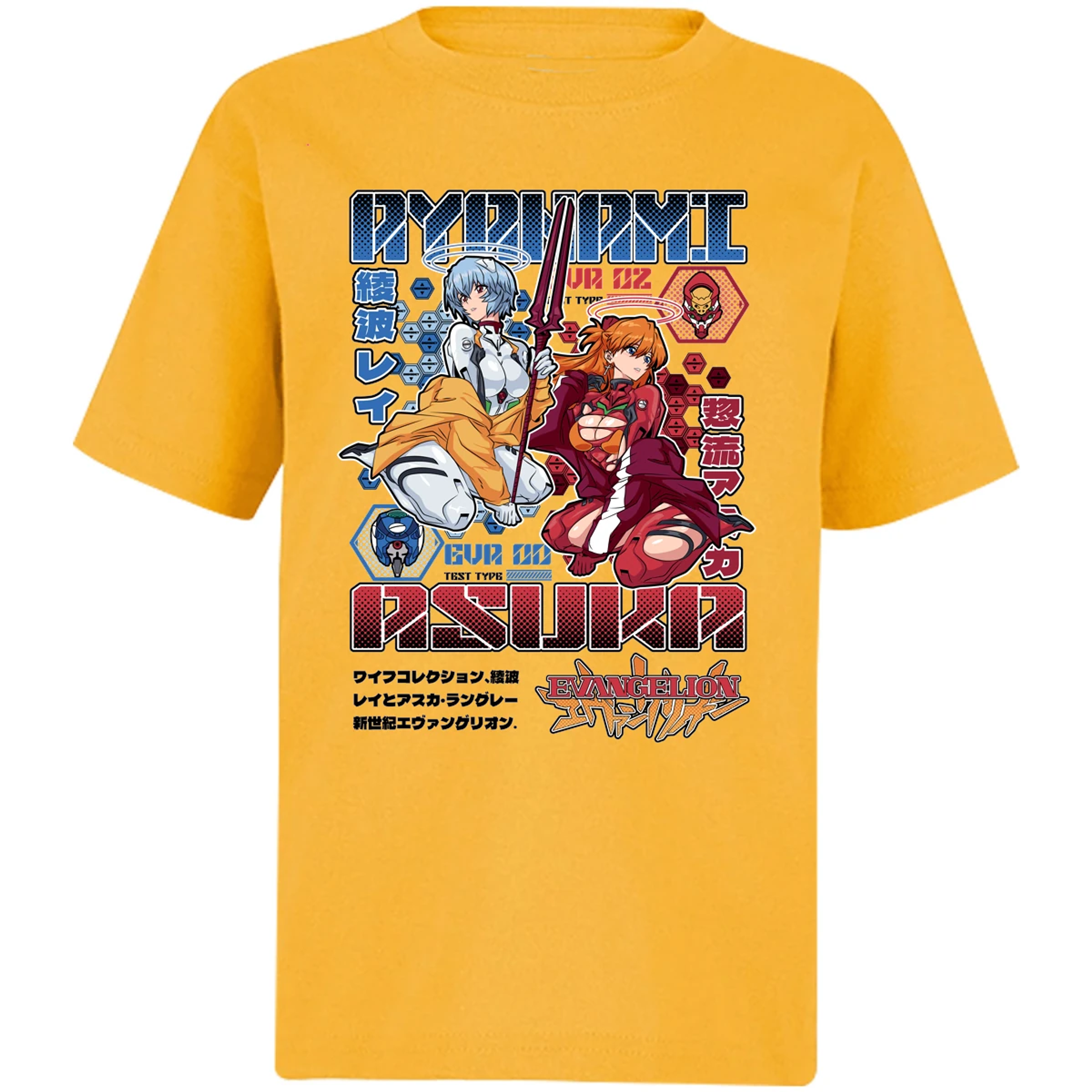 Playera Evangelion Evangelion Anime para Niño 3