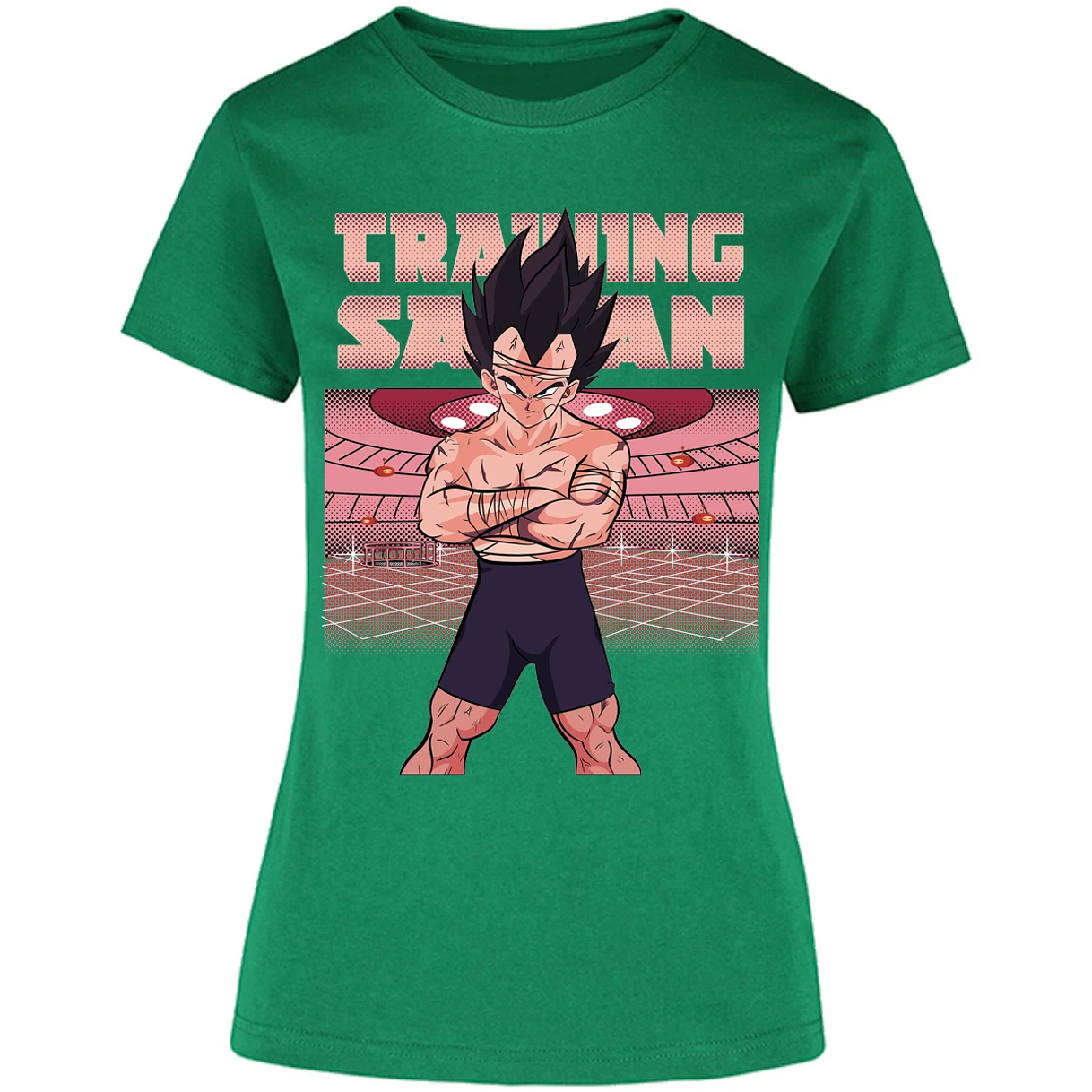 Blusa Dragon Ball Vegeta Training Blusa para Mujer 5