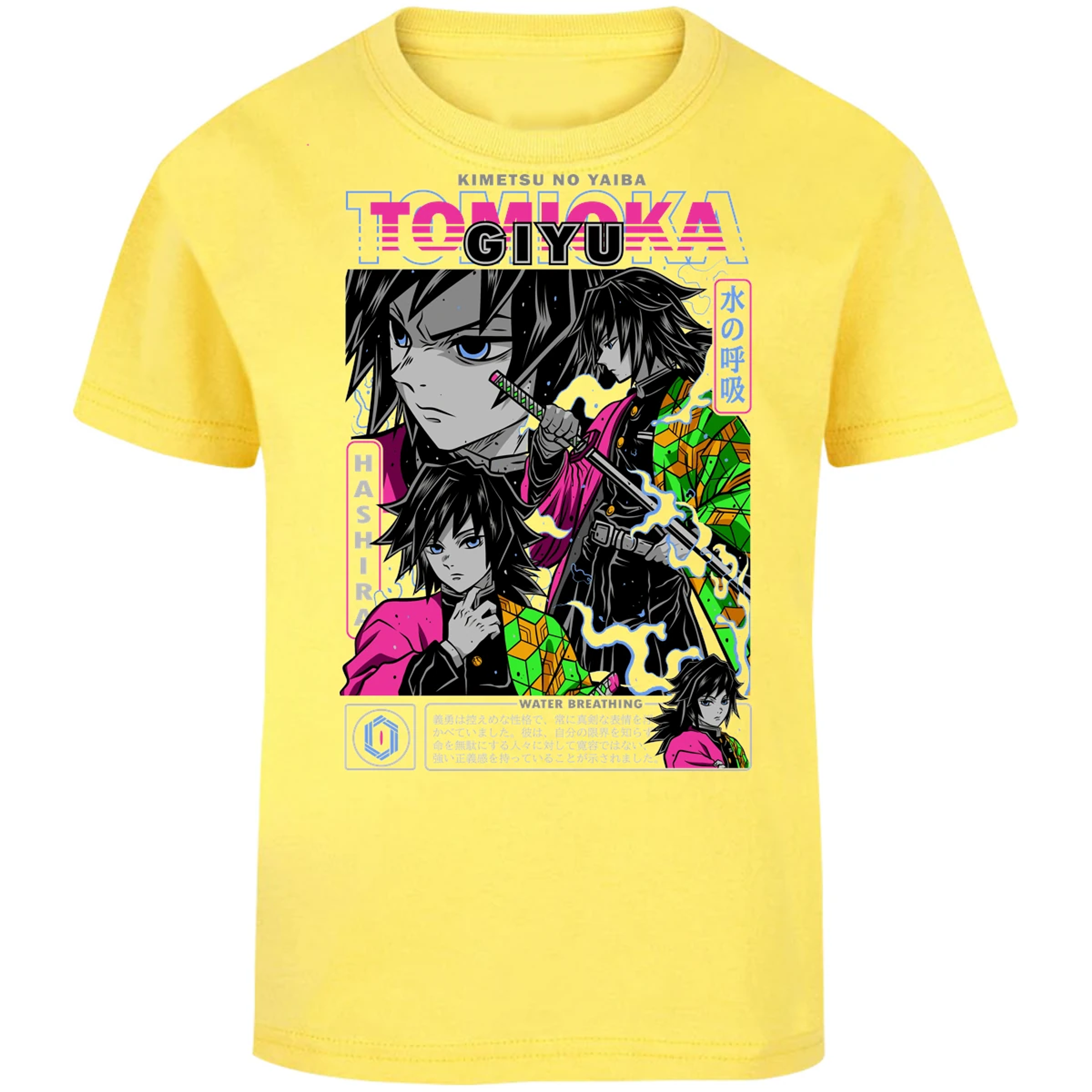 Playera Demon Slayer Tomioka para Niño 13