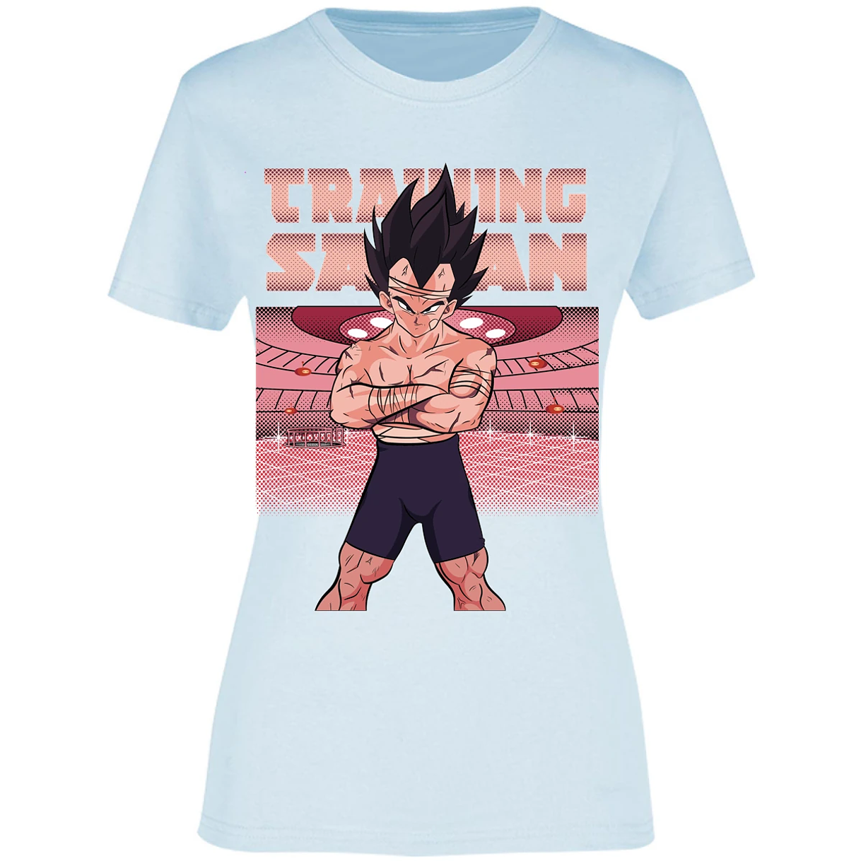 Blusa Dragon Ball Vegeta Training Blusa para Mujer 9