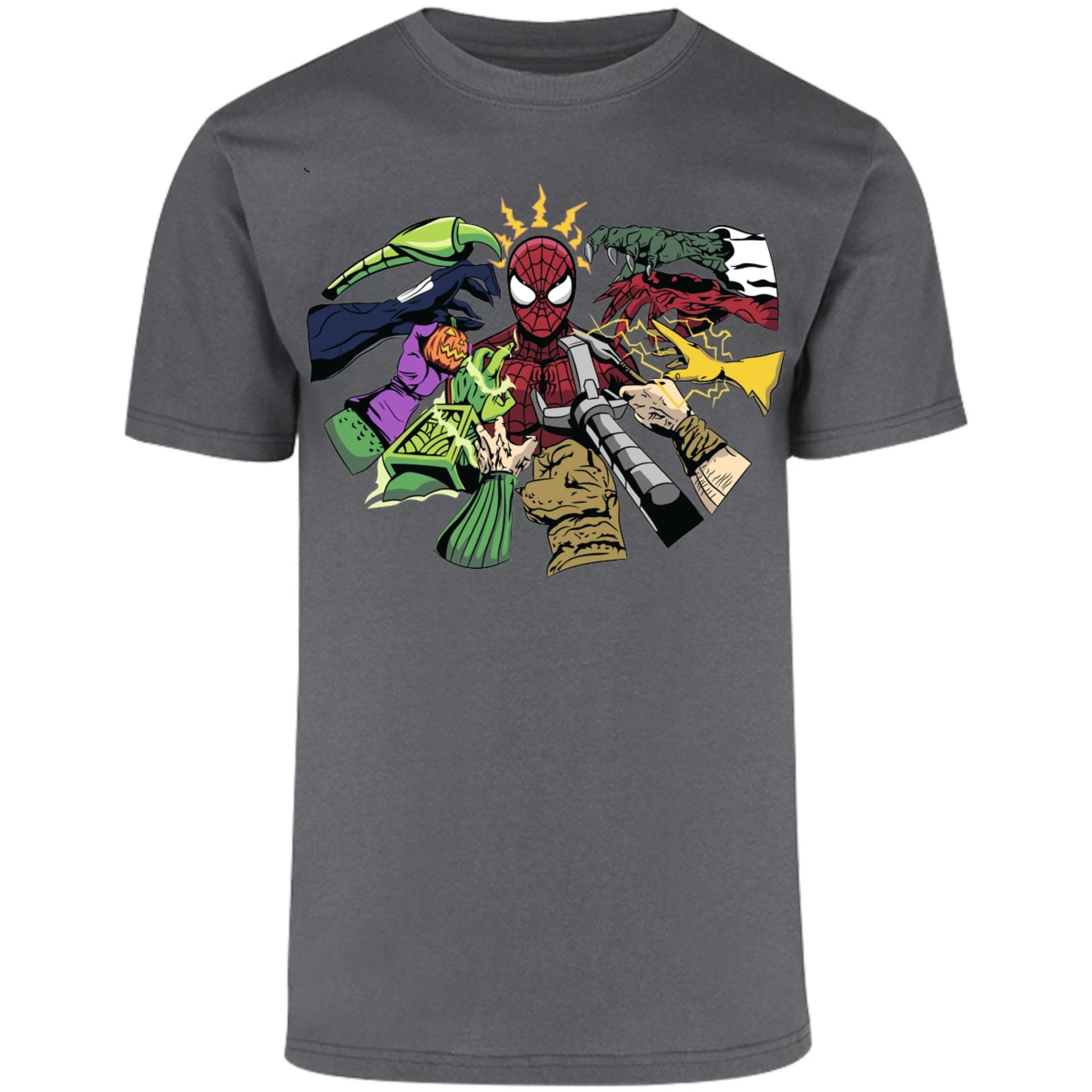 Playera Es De Series Y Peliculas Spiderman Manos Villanas para Adulto 9