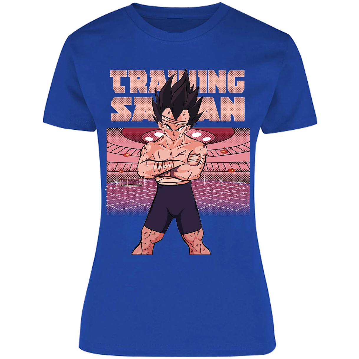 Blusa Dragon Ball Vegeta Training Blusa para Mujer 11