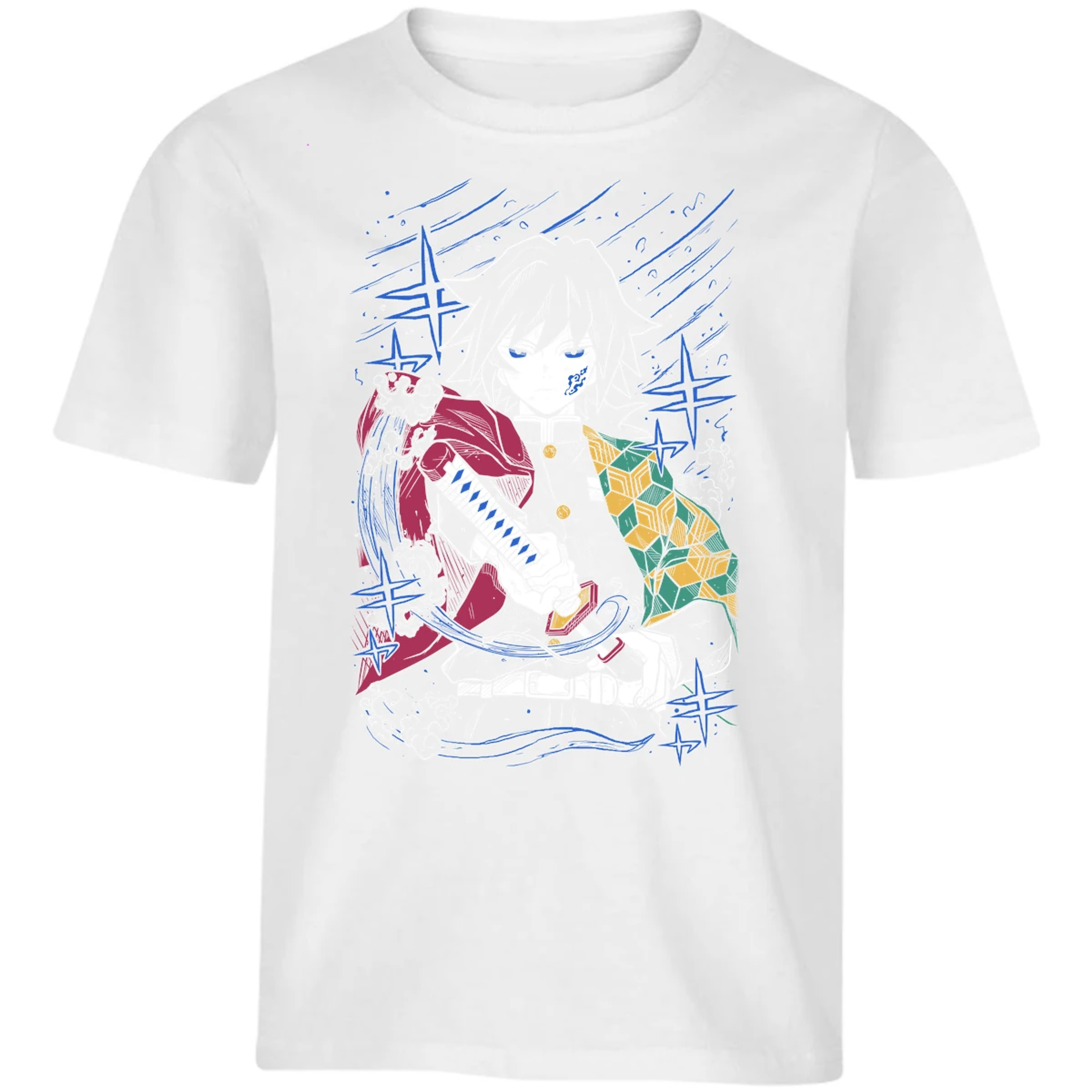 Playera Demon Slayer Tomioka S para Niño 11