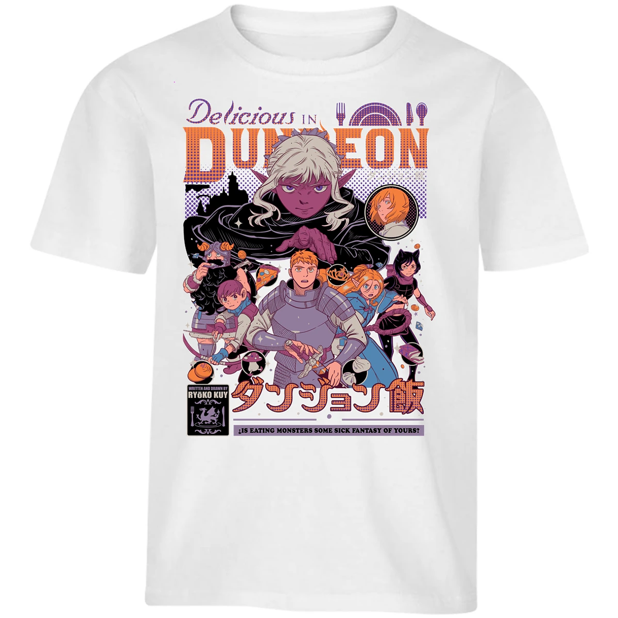 Playera Delicious Dungeons Delicious Dungeons para Niño 9