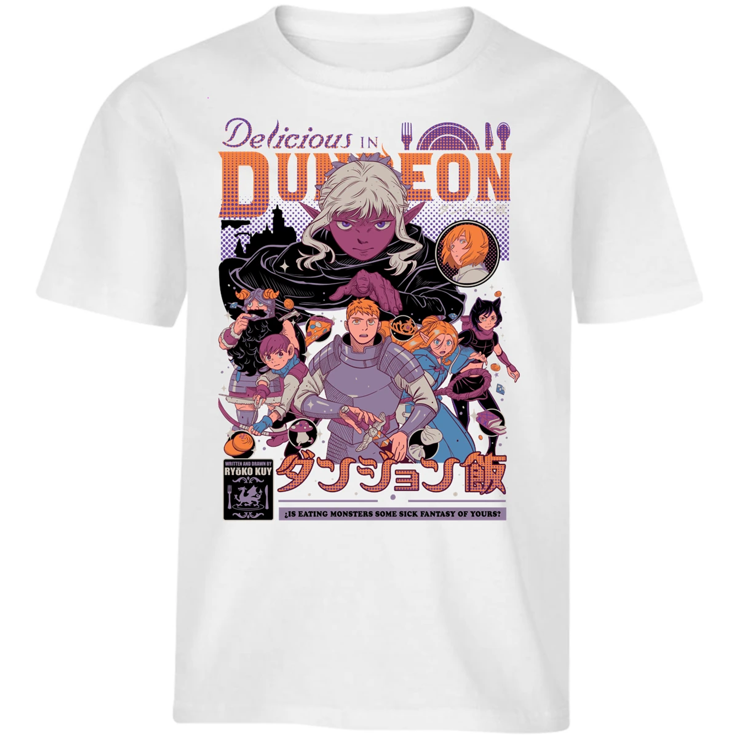 Playera Delicious Dungeons Delicious Dungeons para Niño 9