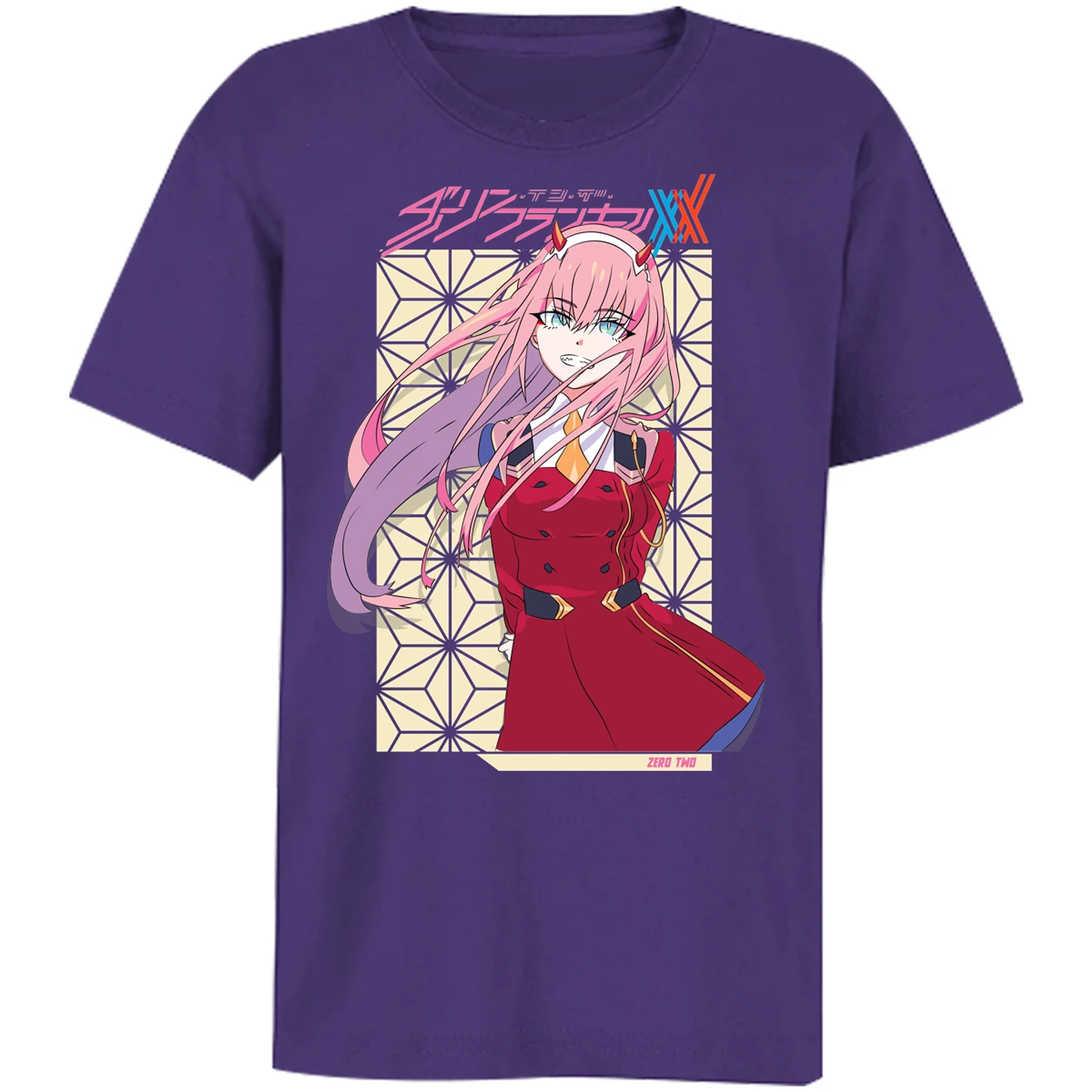 Playera Darling In The Franxx Zero Two para Niño 4