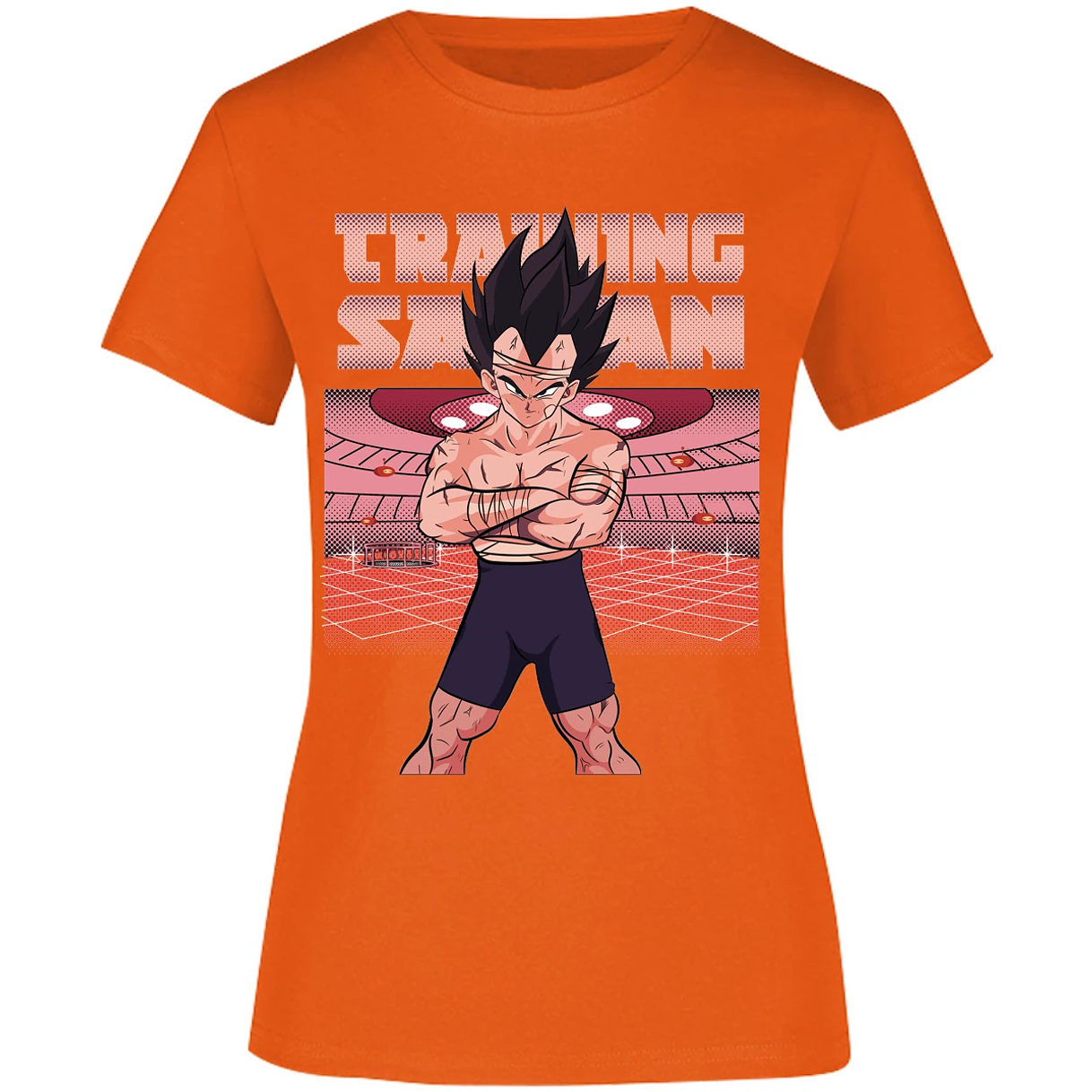 Blusa Dragon Ball Vegeta Training Blusa para Mujer 1