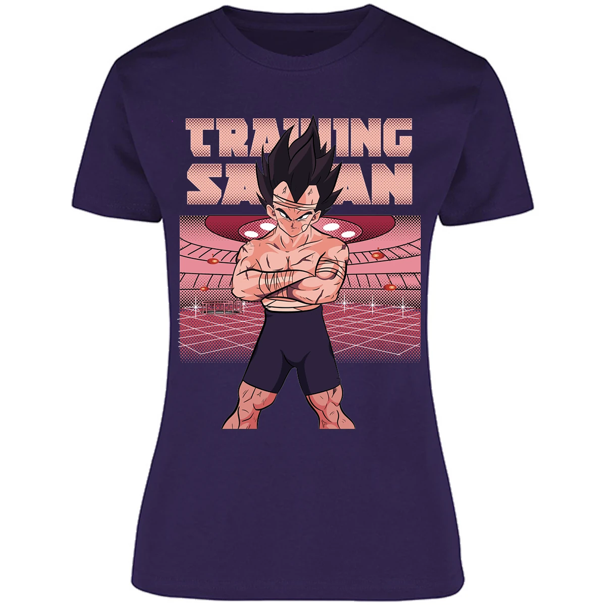 Blusa Dragon Ball Vegeta Training Blusa para Mujer 12