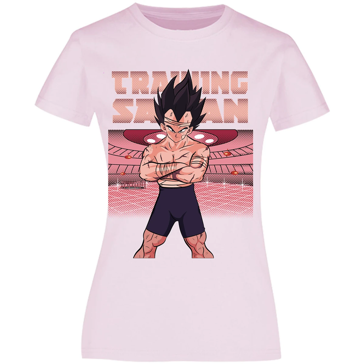 Blusa Dragon Ball Vegeta Training Blusa para Mujer 13