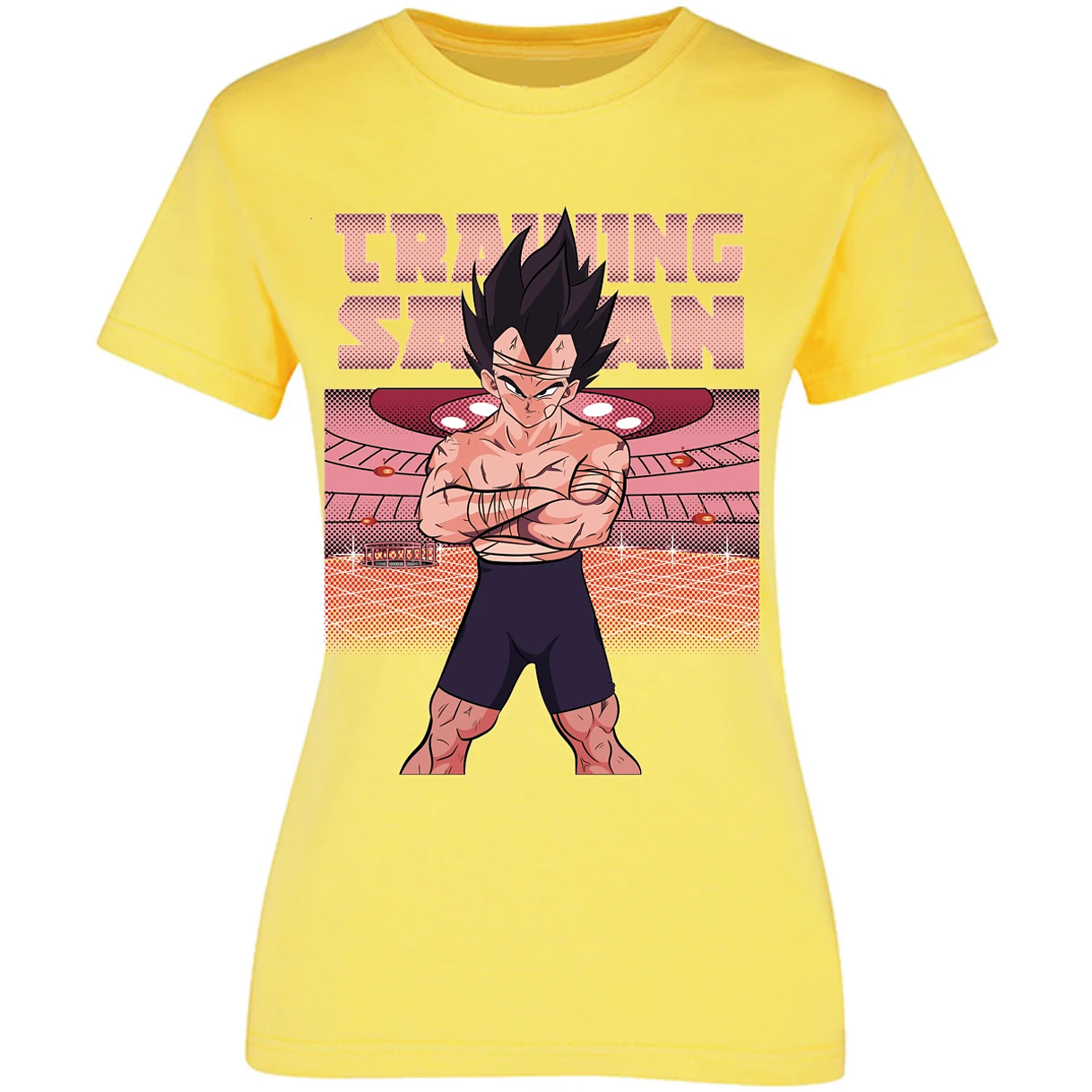 Blusa Dragon Ball Vegeta Training Blusa para Mujer 15