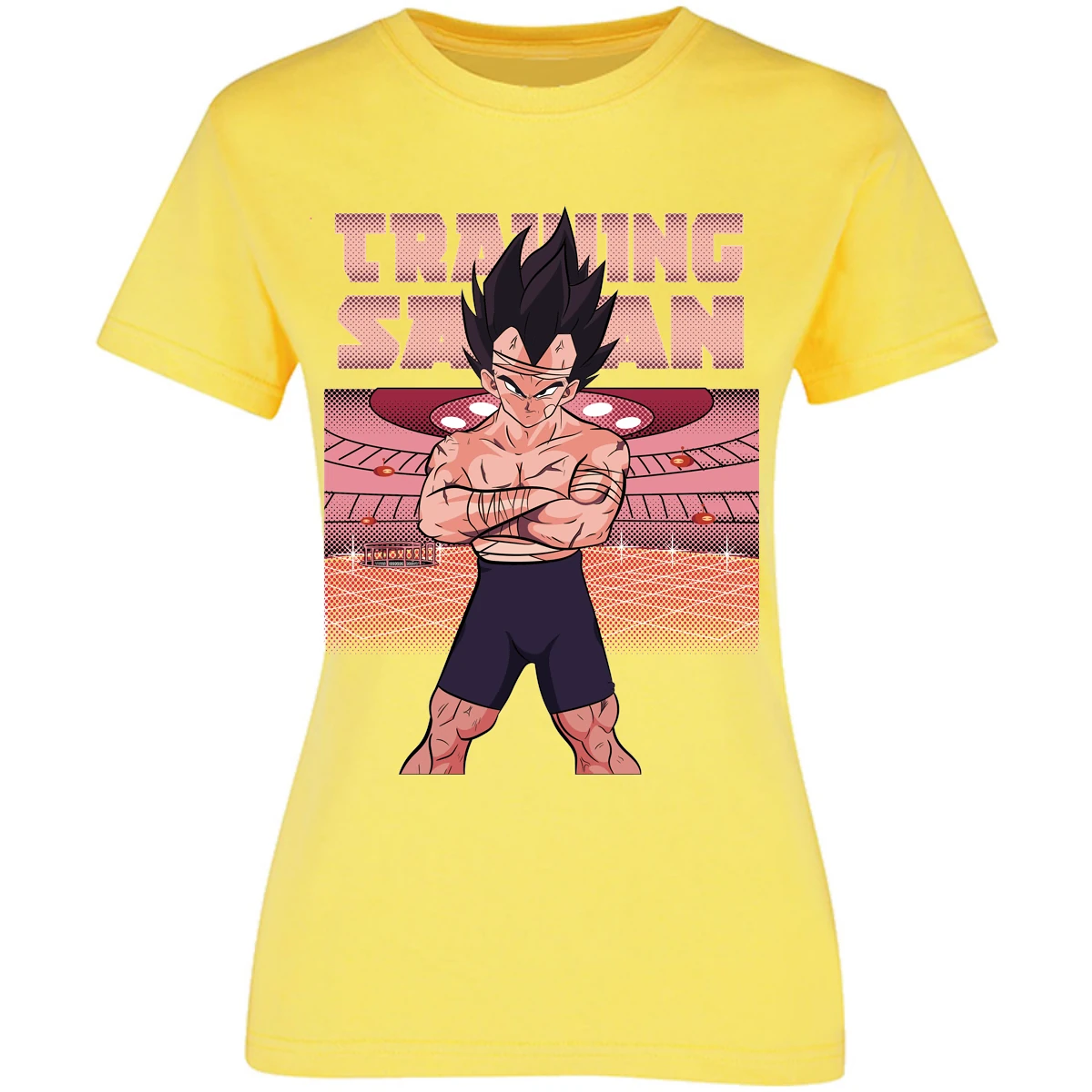 Blusa Dragon Ball Vegeta Training Blusa para Mujer 15