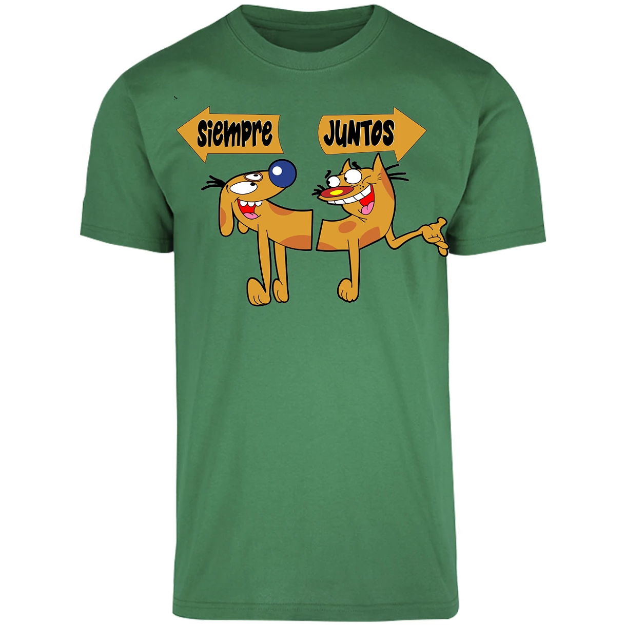 Playera Es De Series Y Peliculas Catdog para Adulto 1