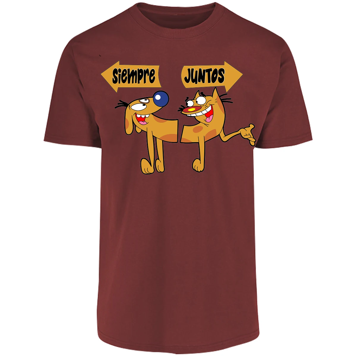 Playera Es De Series Y Peliculas Catdog para Adulto 11