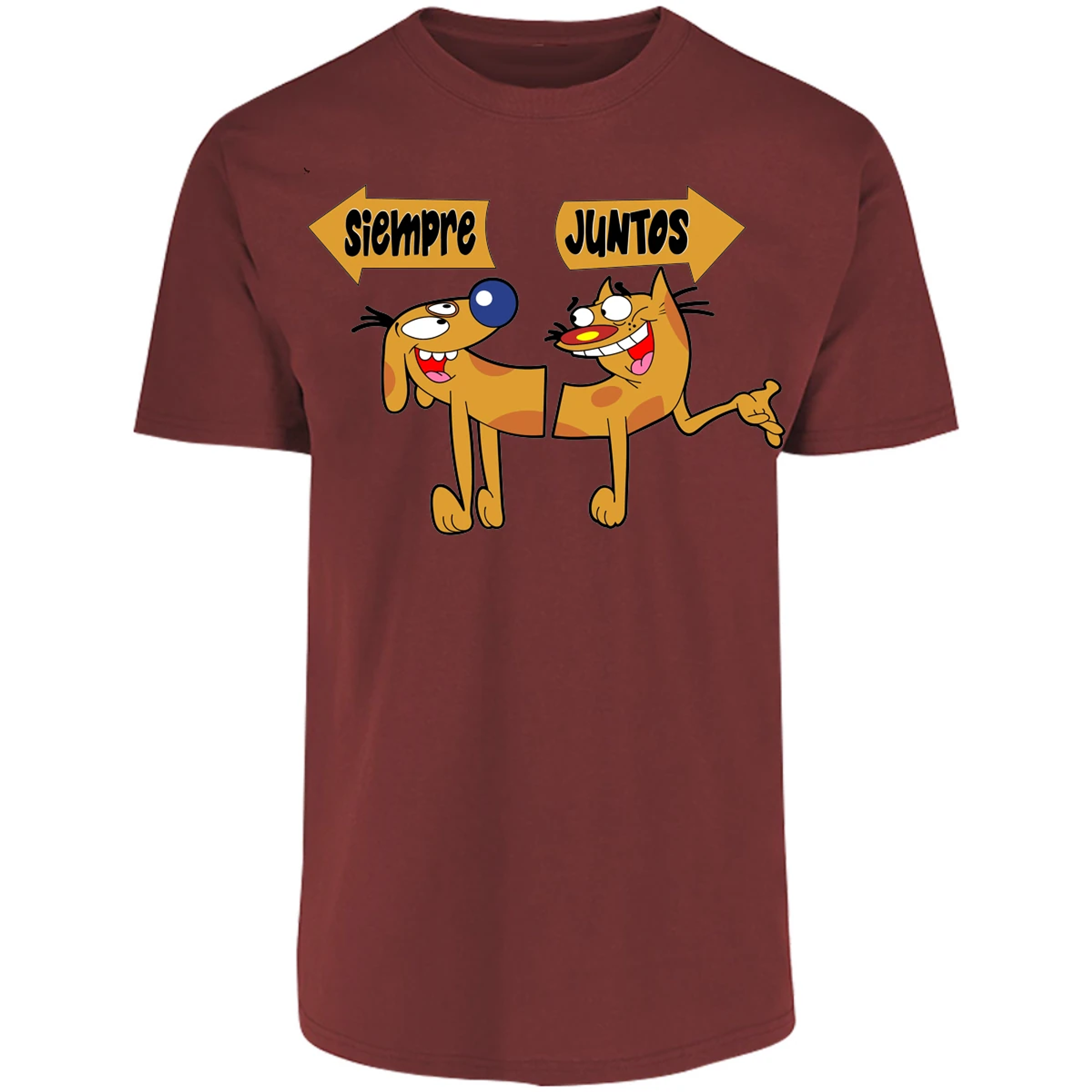 Playera Es De Series Y Peliculas Catdog para Adulto 11