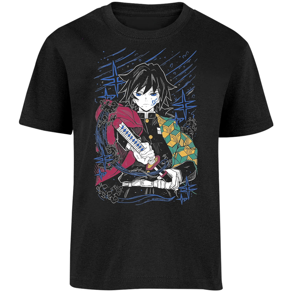 Playera Demon Slayer Tomioka S para Niño 5