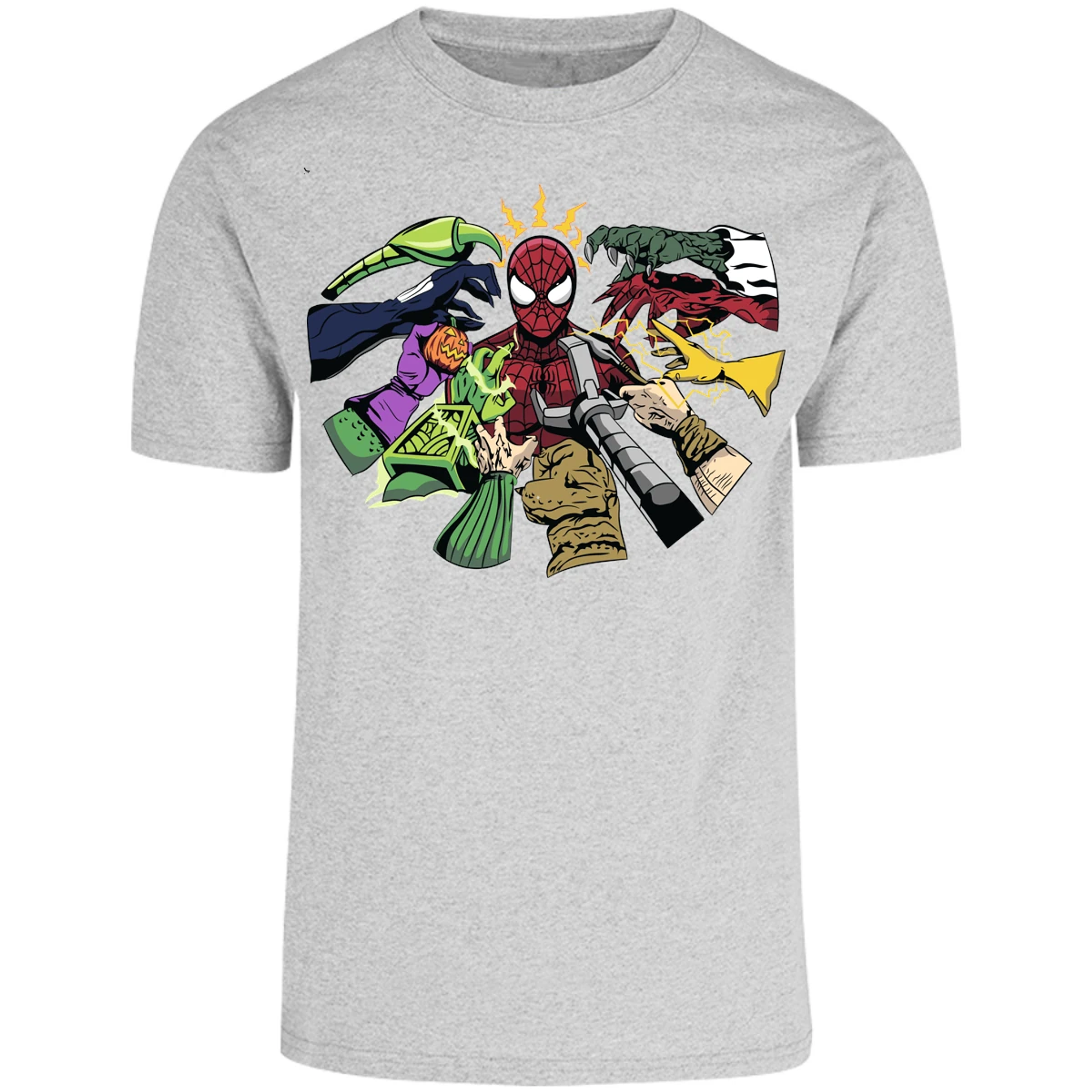 Playera Es De Series Y Peliculas Spiderman Manos Villanas para Adulto 7