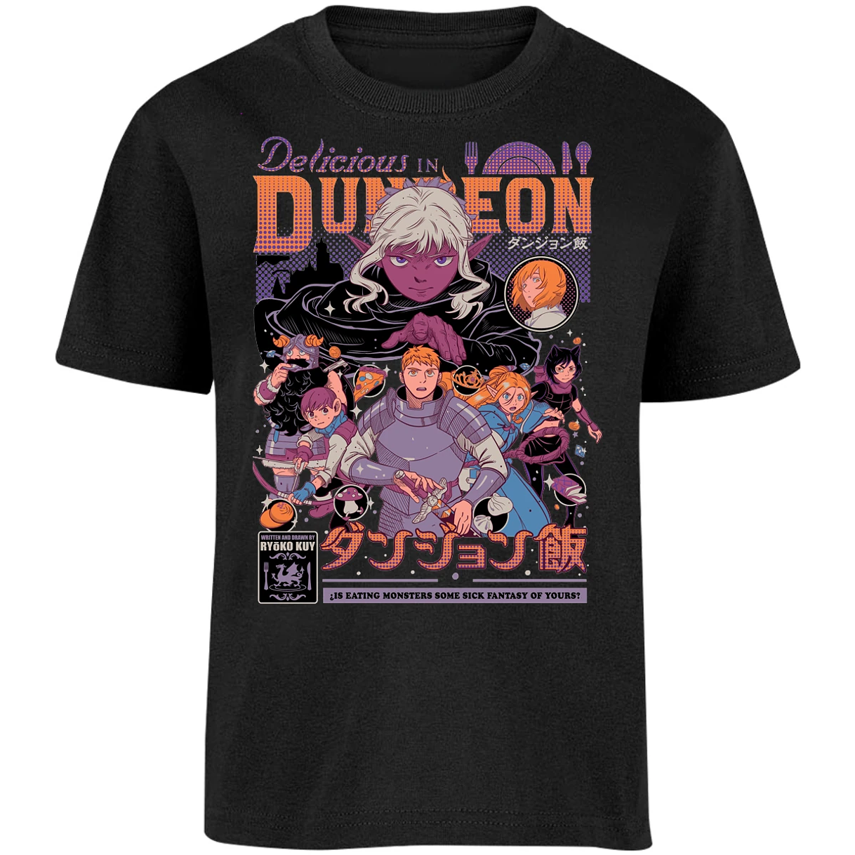 Playera Delicious Dungeons Delicious Dungeons para Niño 5
