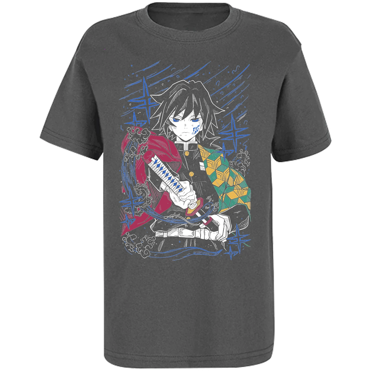 Playera Demon Slayer Tomioka S para Niño 3
