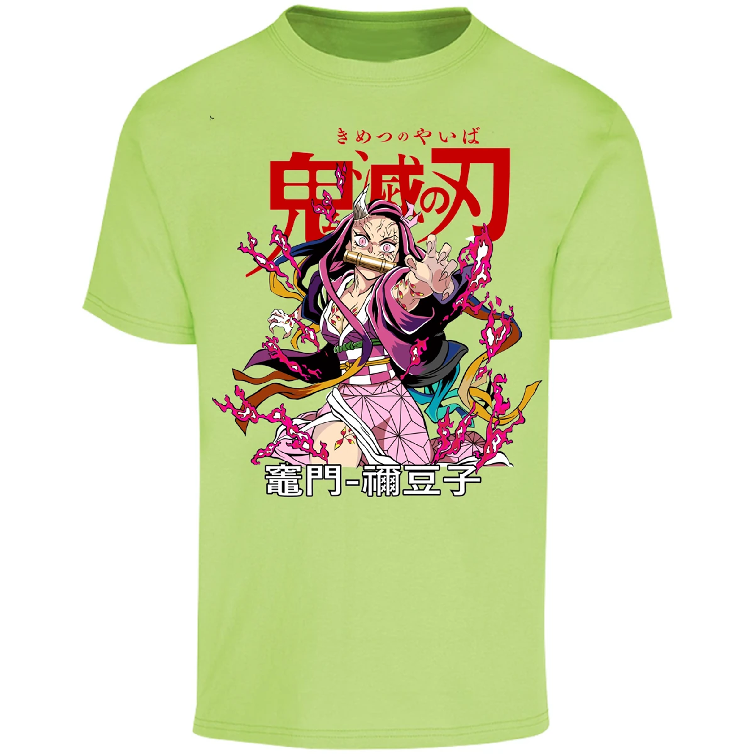 Playera Demon Slayer Nezuko Demon Anime para Adulto 5