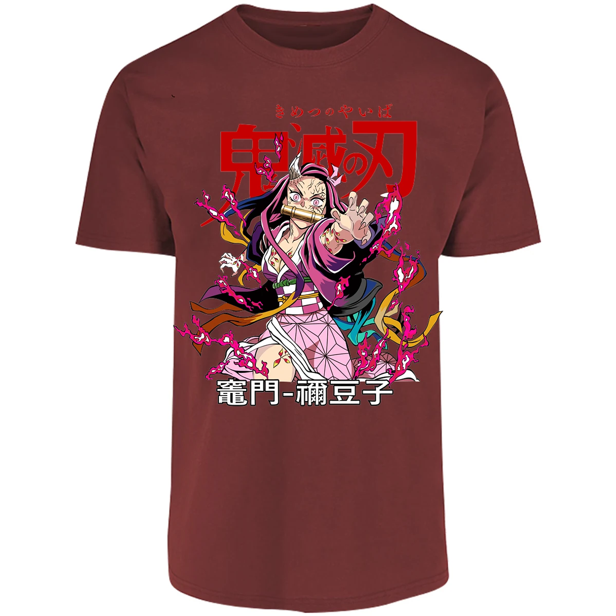 Playera Demon Slayer Nezuko Demon Anime para Adulto 17