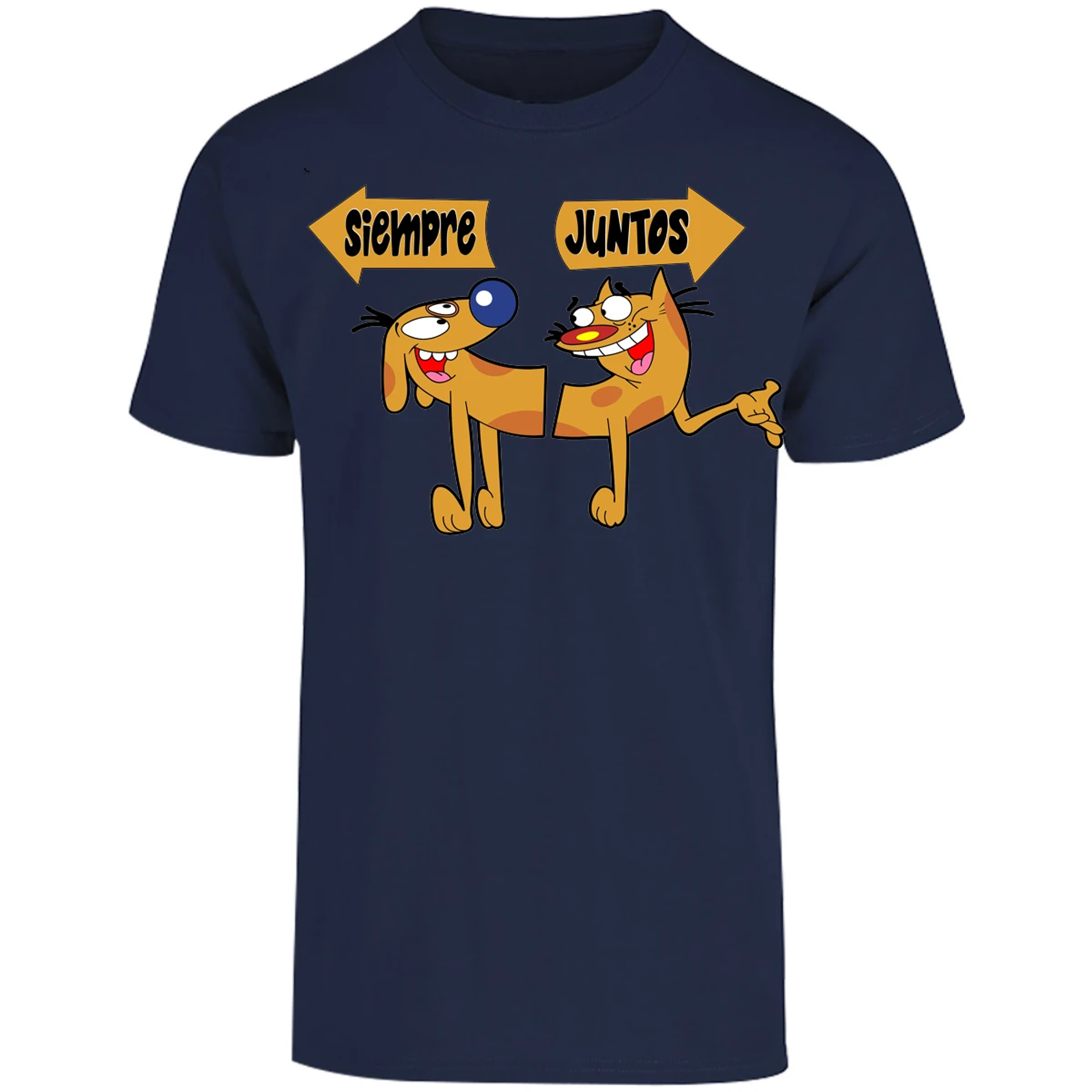 Playera Es De Series Y Peliculas Catdog para Adulto 8