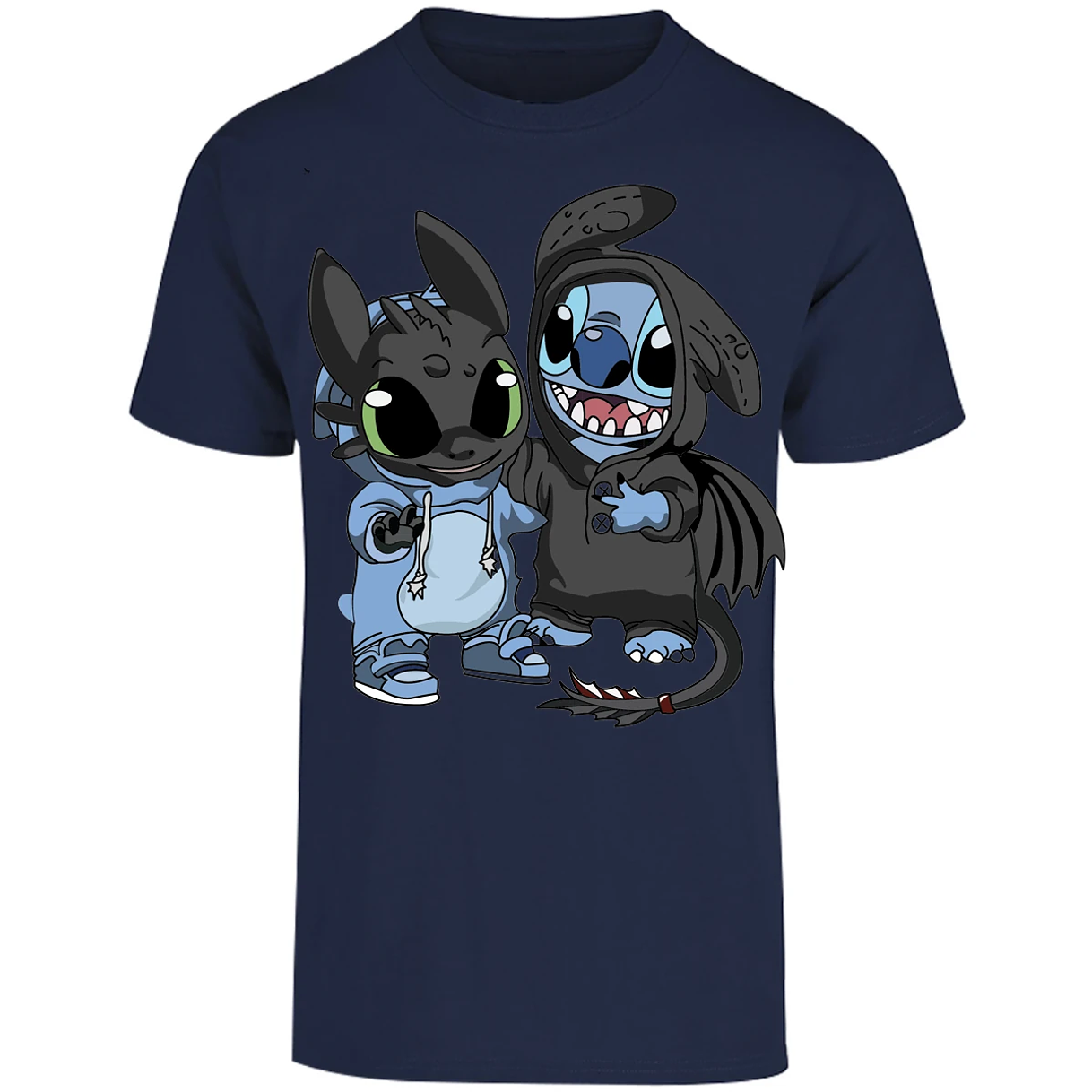 Playera Como Entrenar Dragon Stitch Con Chimuelo para Adulto 10