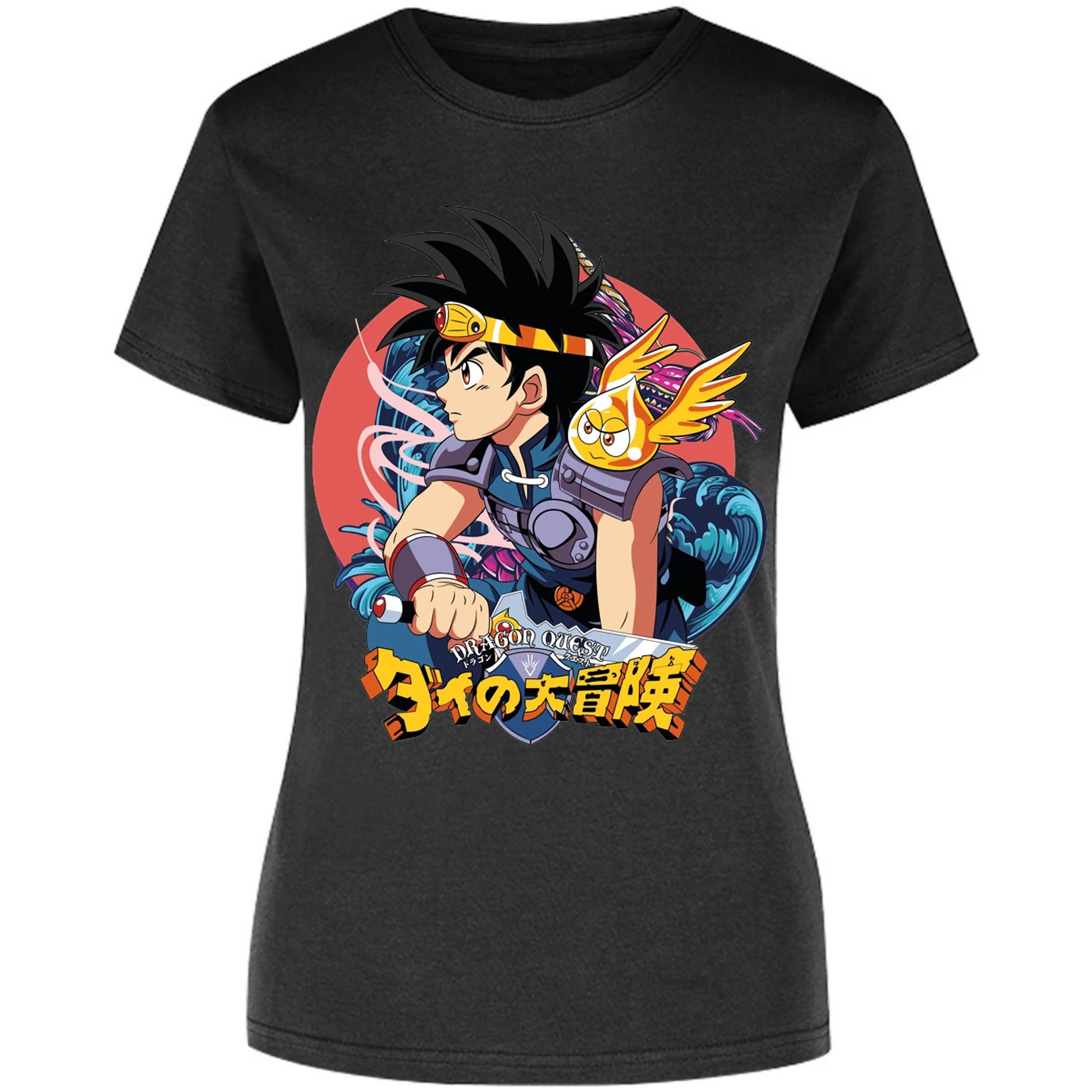 Blusa Dragon Quest Dai Anime Blusa para Mujer 1
