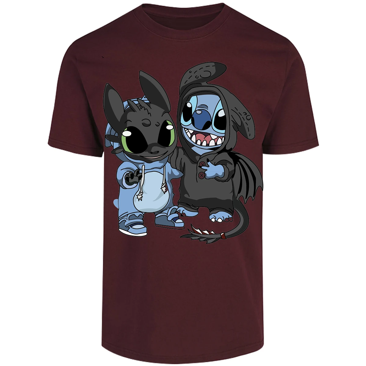 Playera Como Entrenar Dragon Stitch Con Chimuelo para Adulto 30