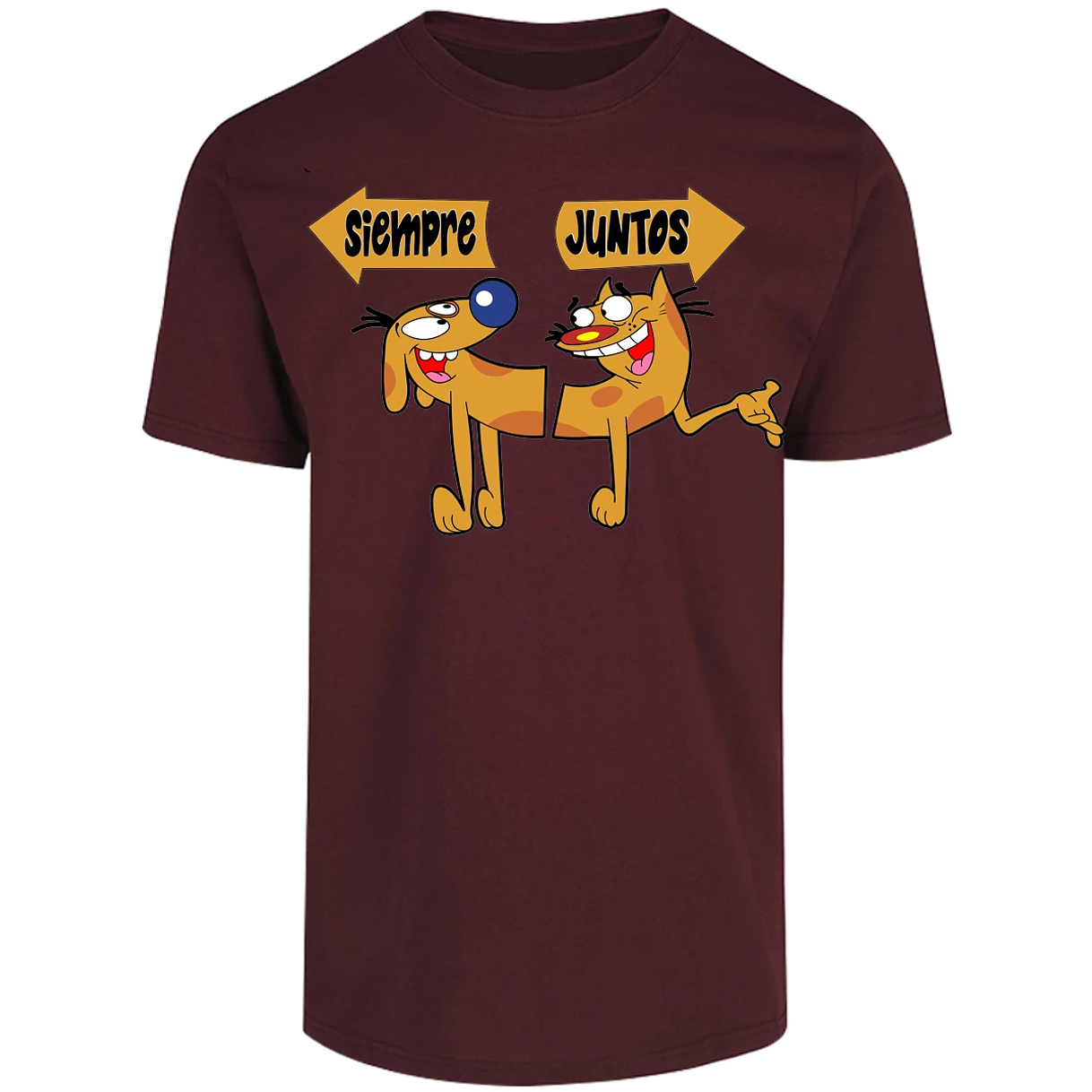 Playera Es De Series Y Peliculas Catdog para Adulto 3