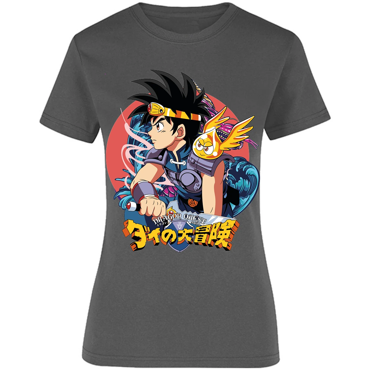 Blusa Dragon Quest Dai Anime Blusa para Mujer 7