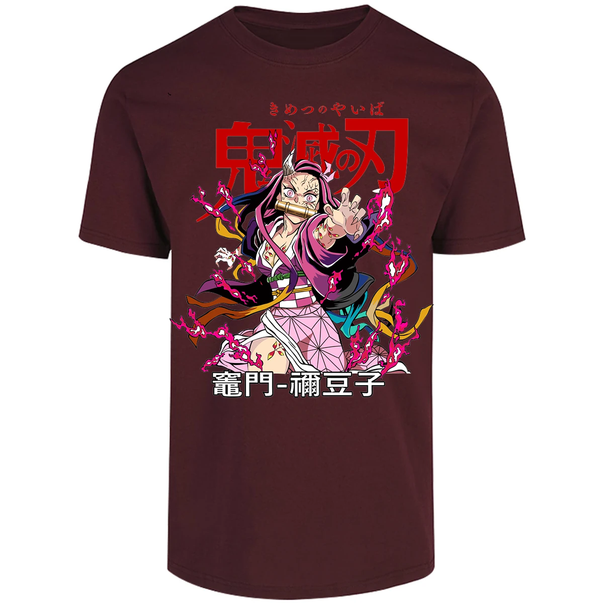 Playera Demon Slayer Nezuko Demon Anime para Adulto 20