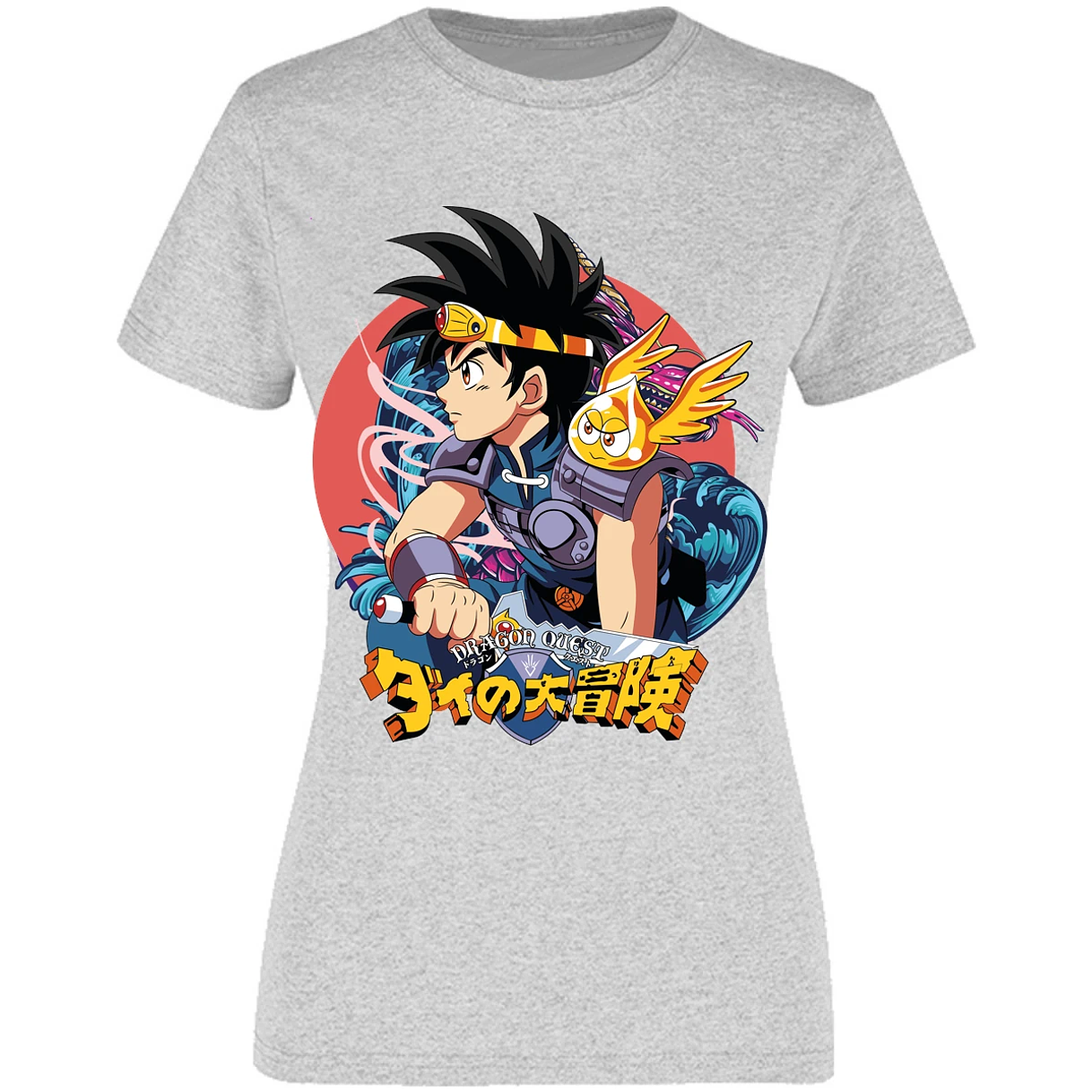 Blusa Dragon Quest Dai Anime Blusa para Mujer 6