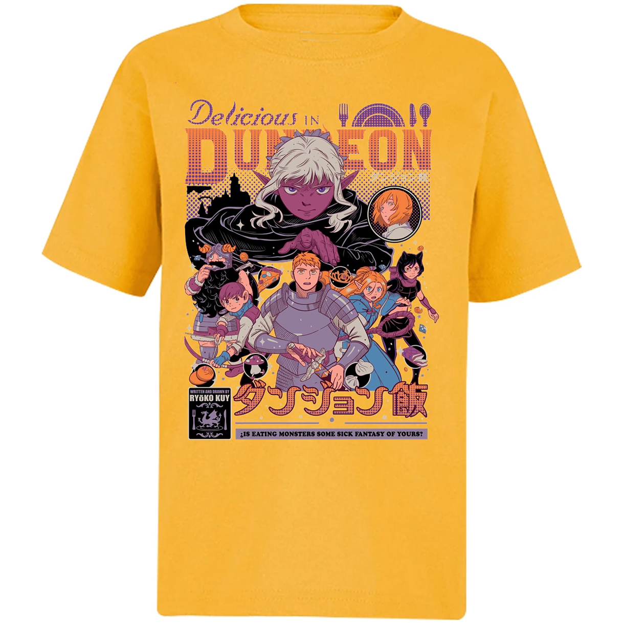 Playera Delicious Dungeons Delicious Dungeons para Niño 16