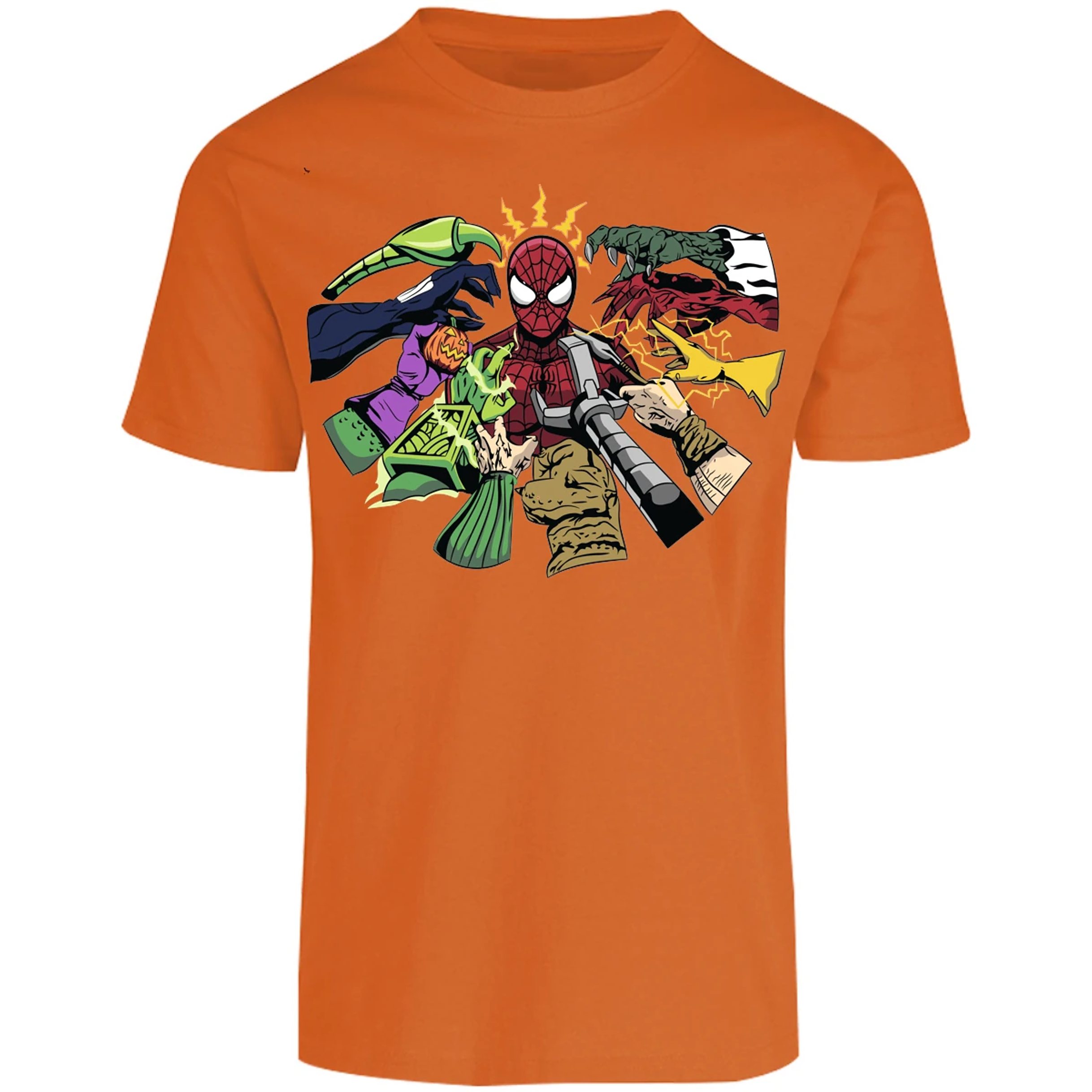 Playera Es De Series Y Peliculas Spiderman Manos Villanas para Adulto 21